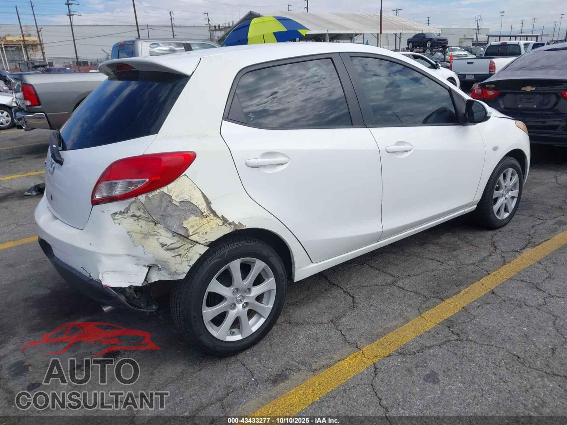 MAZDA MAZDA2 2011 - JM1DE1HZ6B0103342