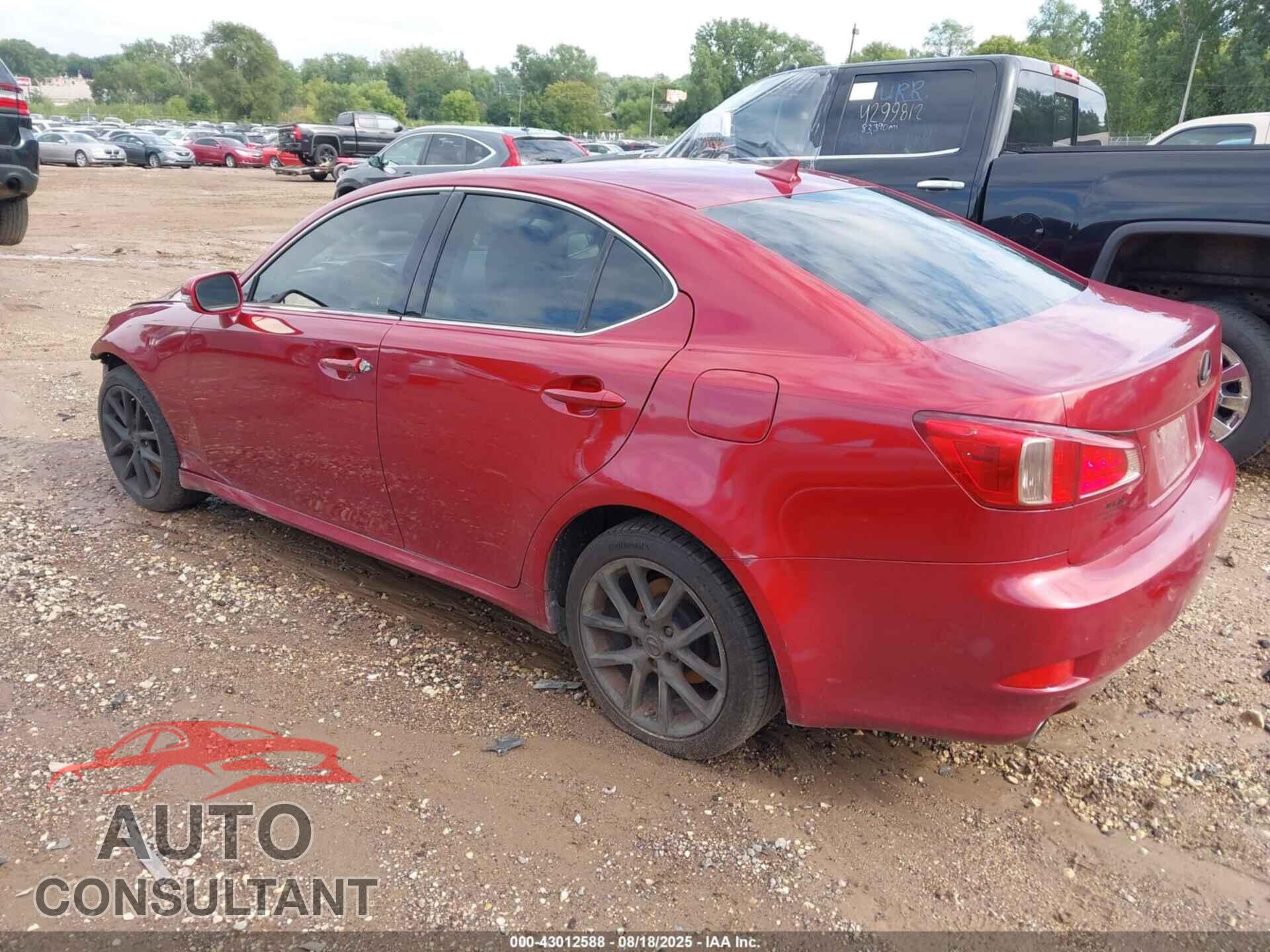 LEXUS IS 250 2012 - JTHCF5C20C5053177