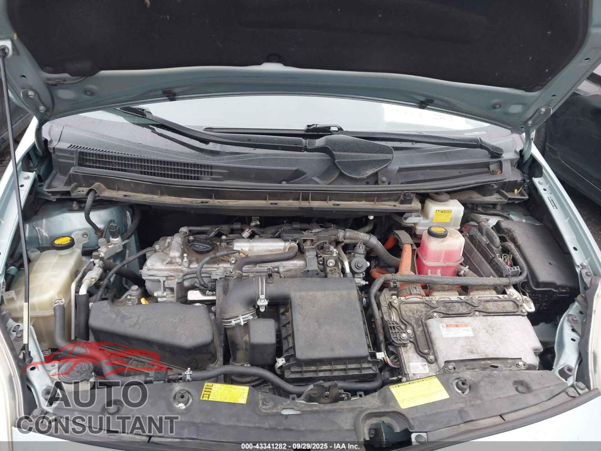 TOYOTA PRIUS 2012 - JTDKN3DU5C1598898