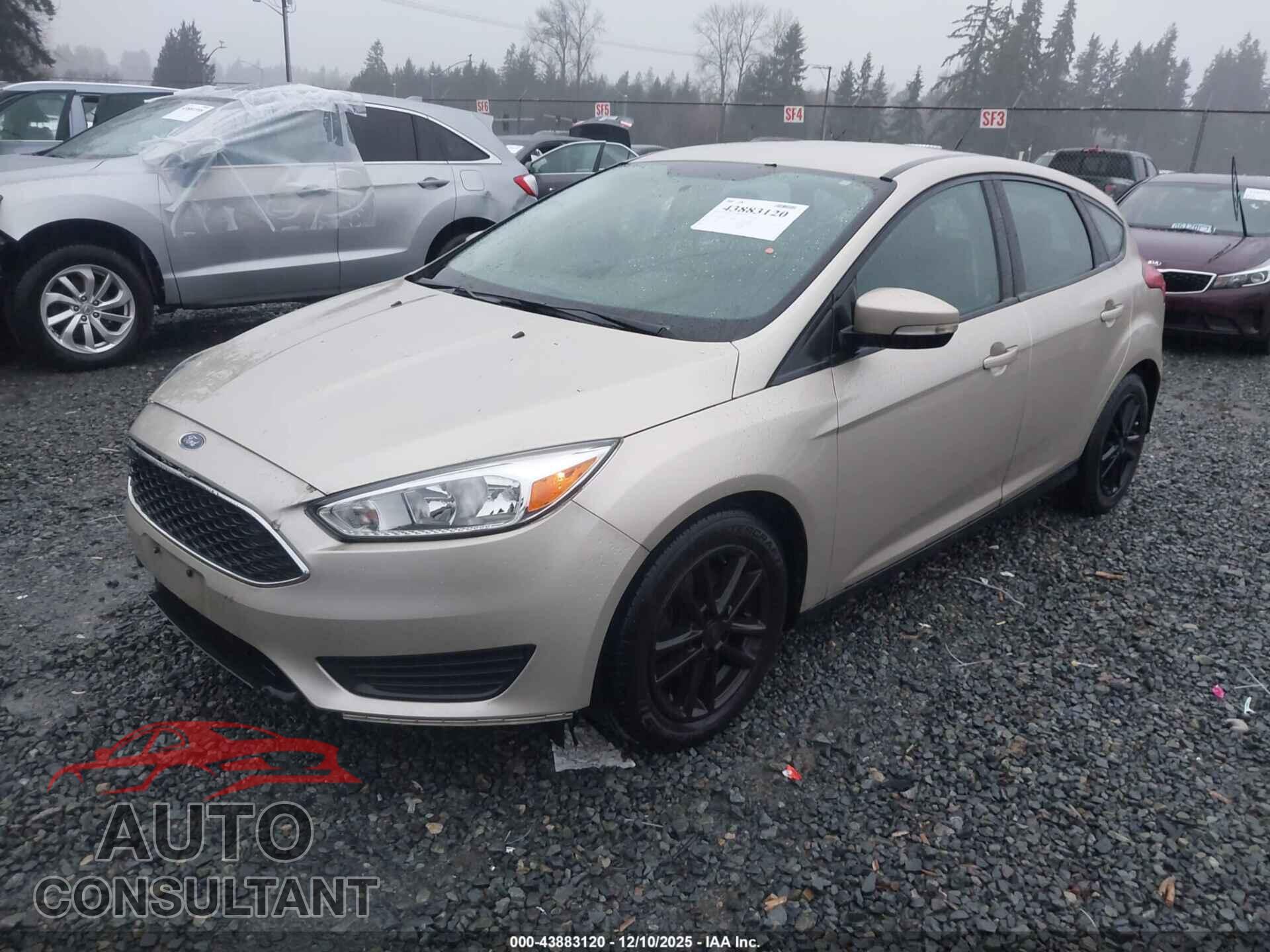 FORD FOCUS 2017 - 1FADP3K22HL344667