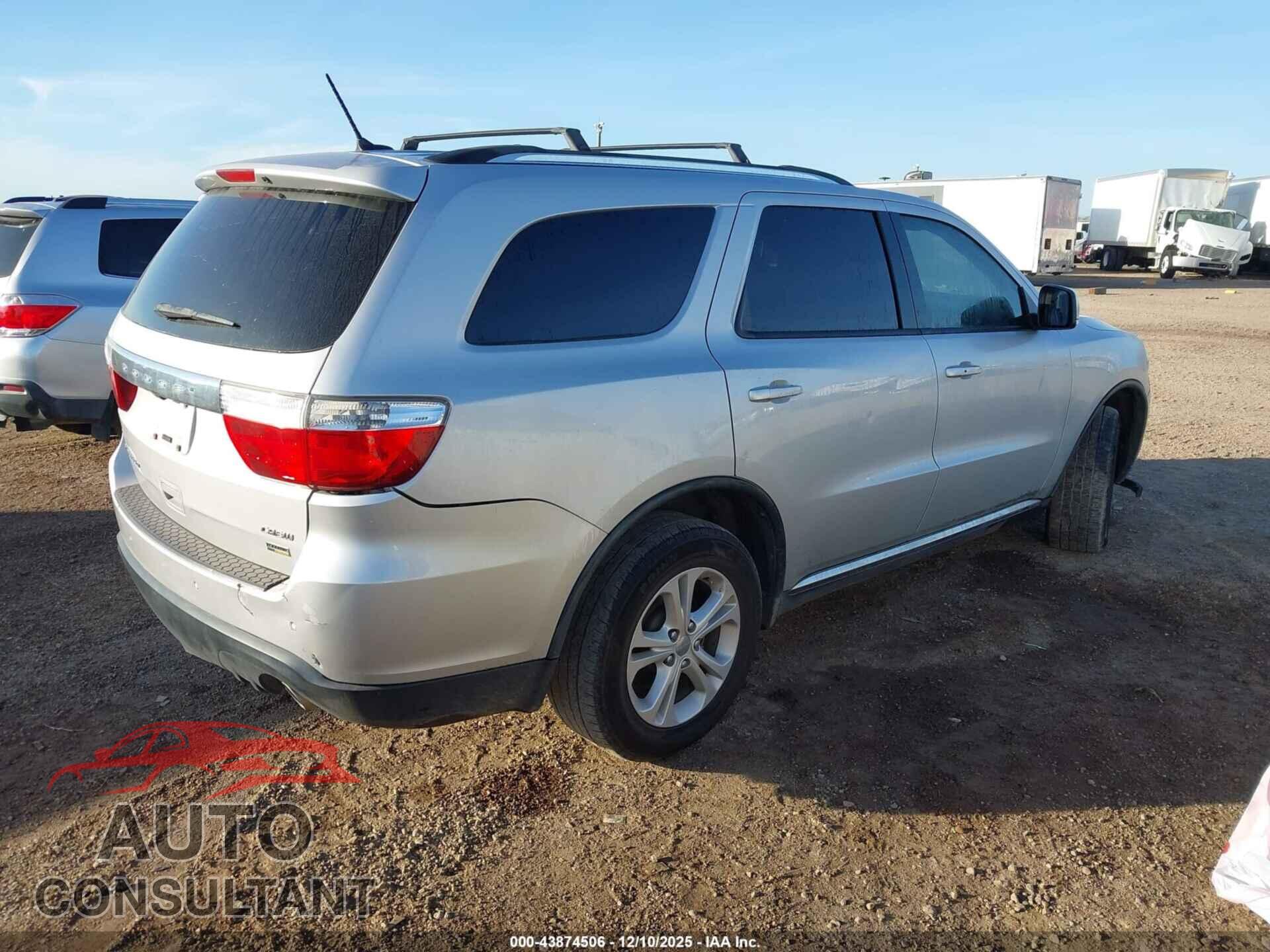 DODGE DURANGO 2012 - 1C4RDHDG1CC113590