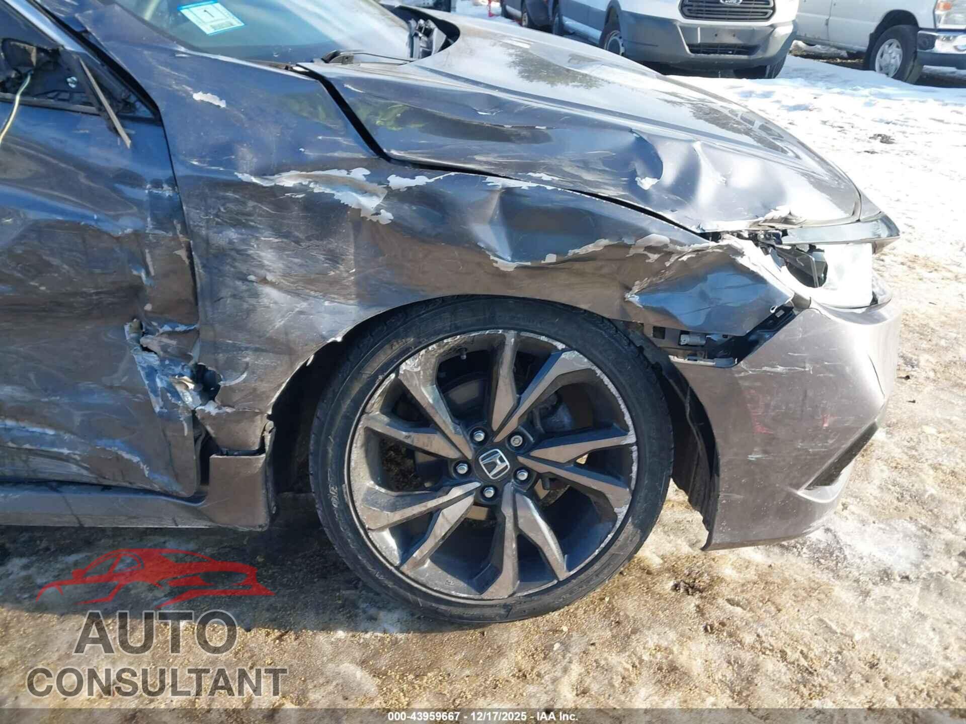 HONDA CIVIC 2019 - 2HGFC2F80KH547196