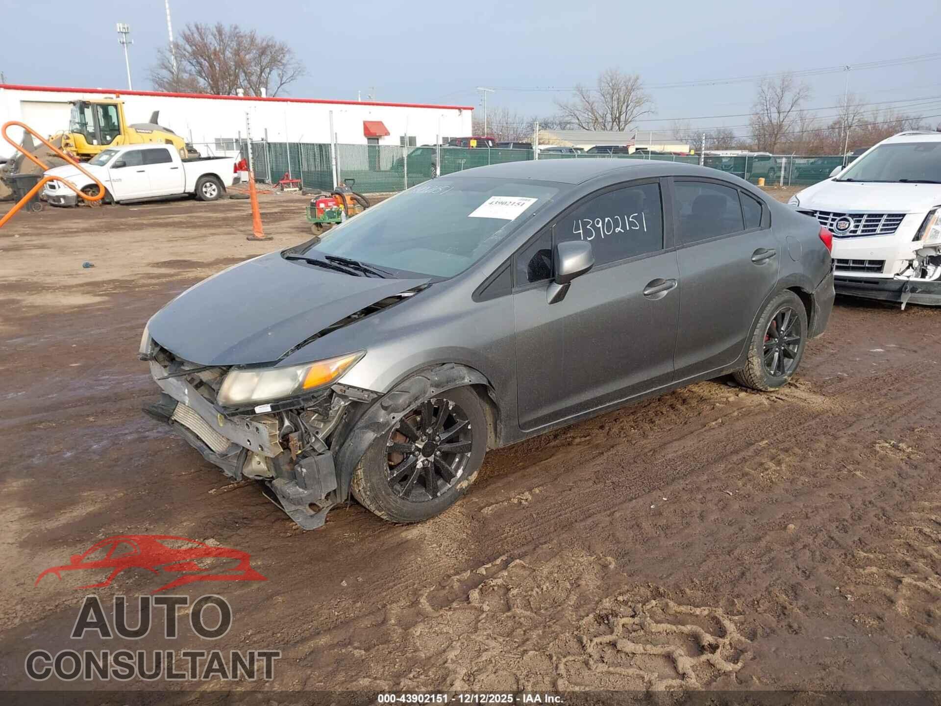 HONDA CIVIC 2012 - 2HGFB2F51CH300506