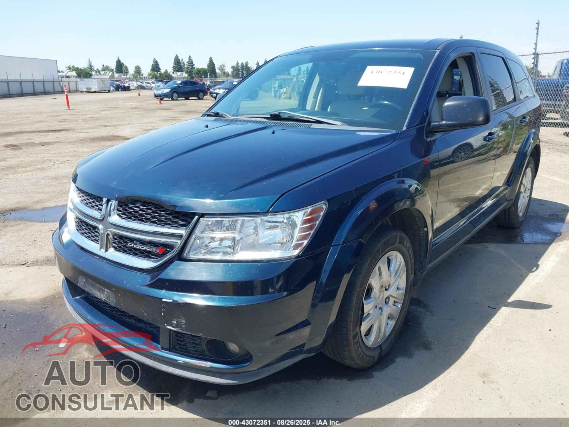 DODGE JOURNEY 2014 - 3C4PDCAB1ET287590