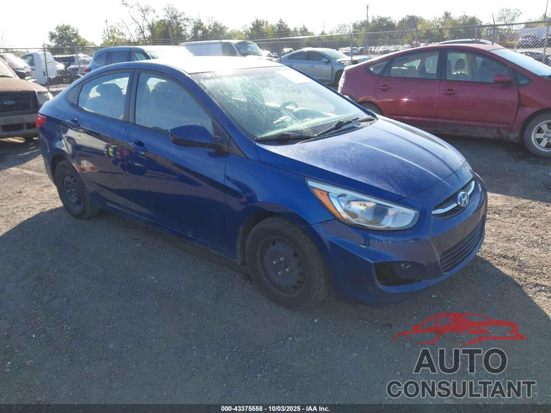 HYUNDAI ACCENT 2015 - KMHCT4AE9FU881767