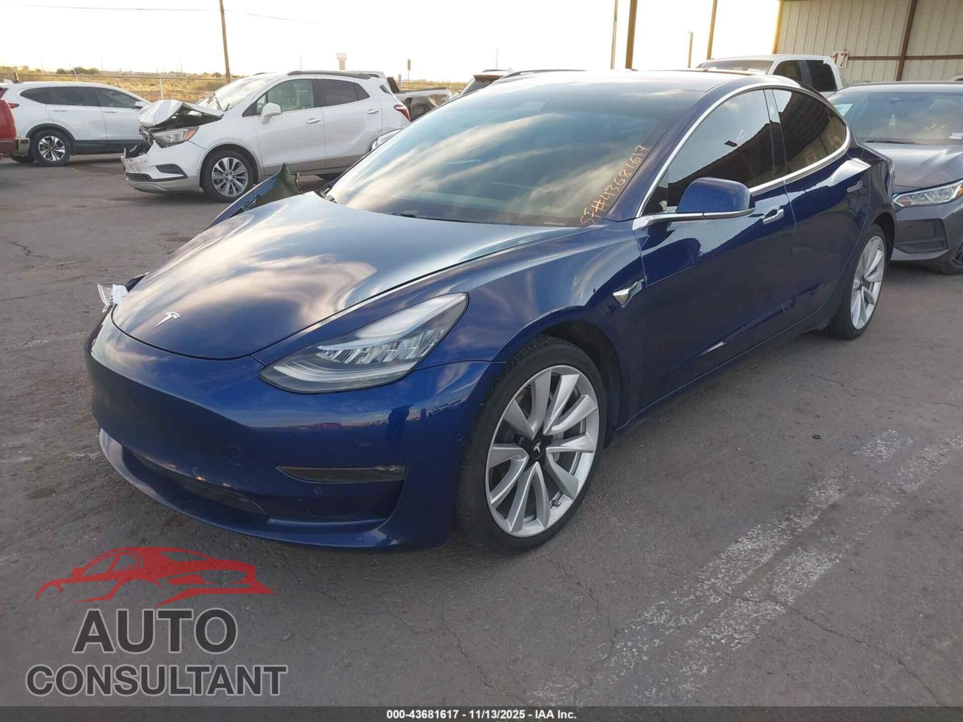 TESLA MODEL 3 2018 - 5YJ3E1EBXJF063690
