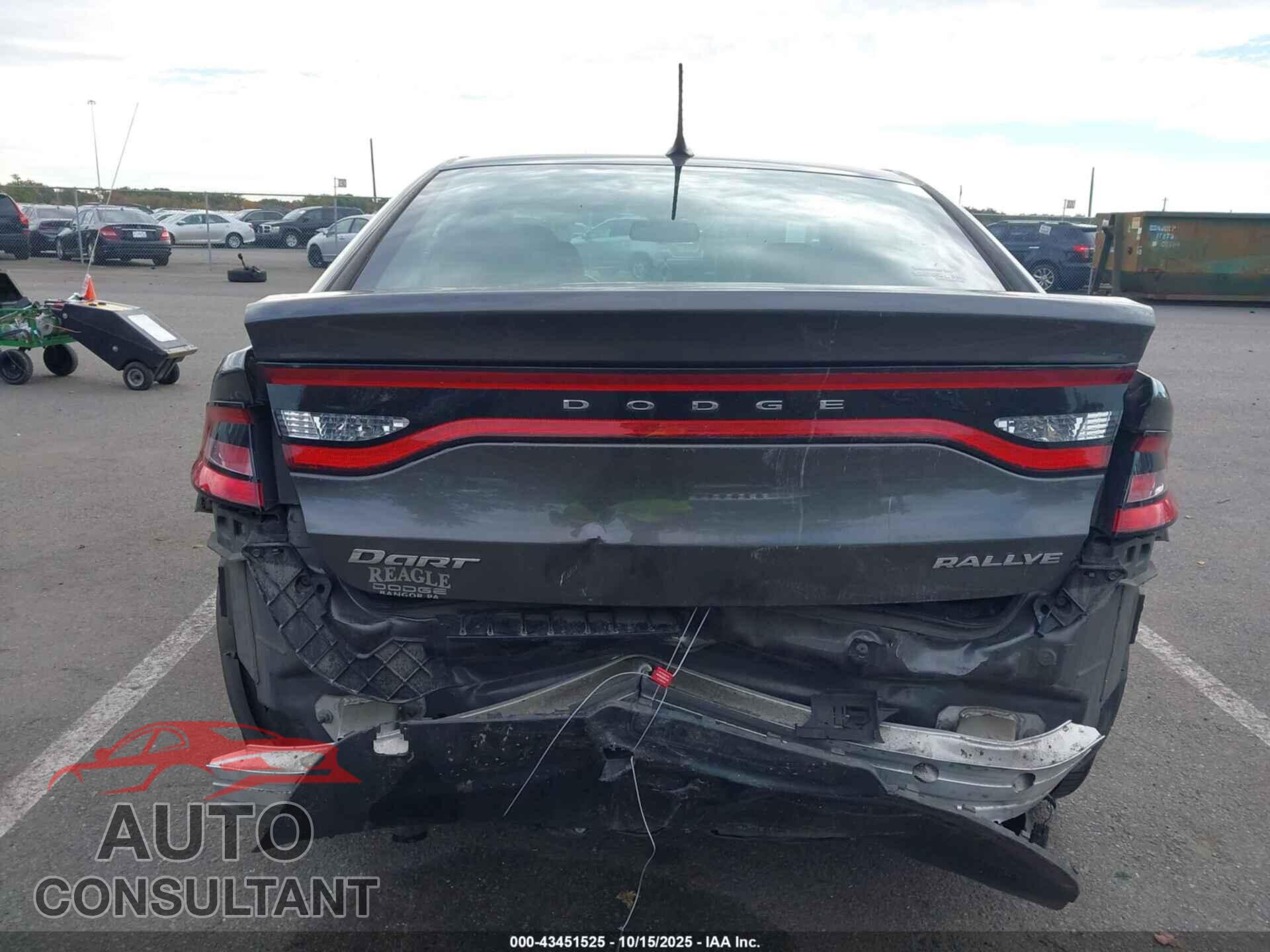 DODGE DART 2016 - 1C3CDFFA5GD796742