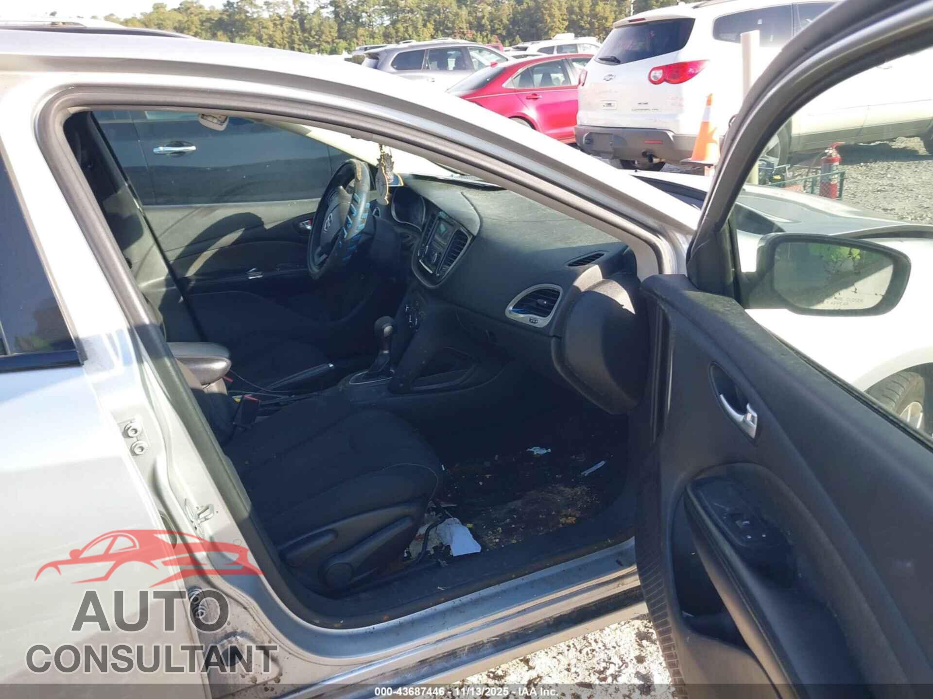 DODGE DART 2013 - 1C3CDFBA4DD123393