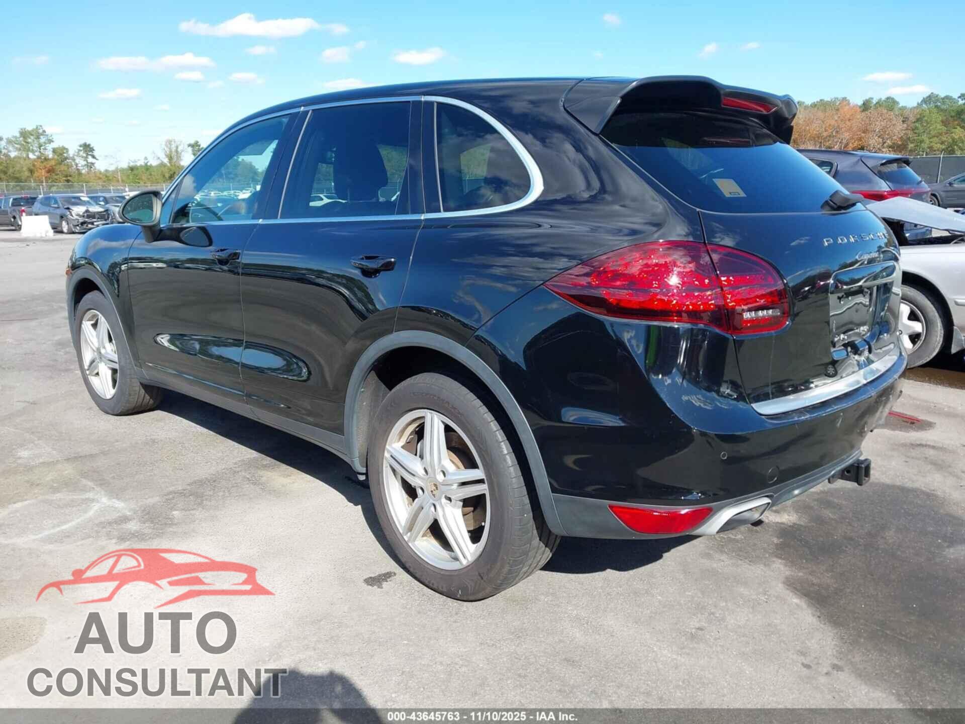 PORSCHE CAYENNE 2012 - WP1AB2A21CLA44729