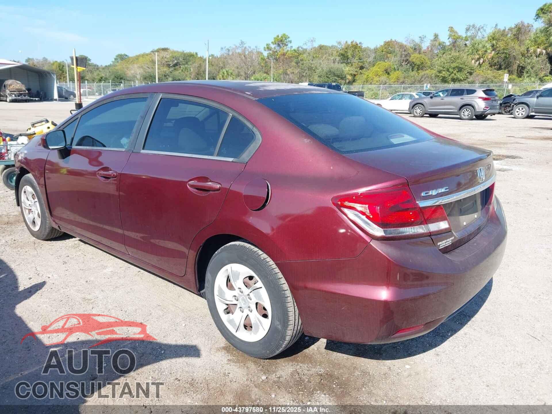 HONDA CIVIC 2015 - 19XFB2F57FE014352
