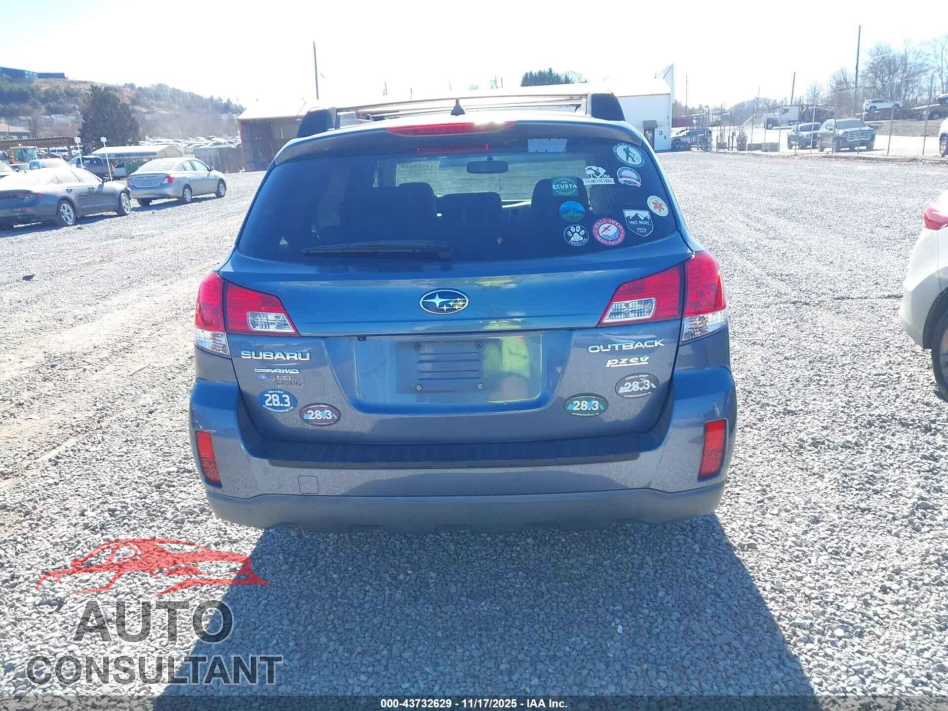 SUBARU OUTBACK 2014 - 4S4BRBLC2E3302536