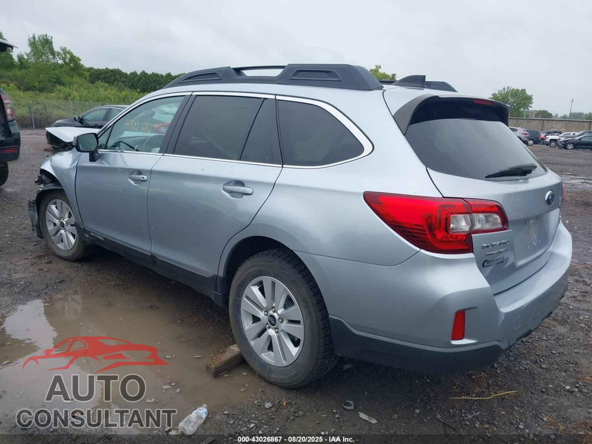 SUBARU OUTBACK 2016 - 4S4BSAFC0G3241541