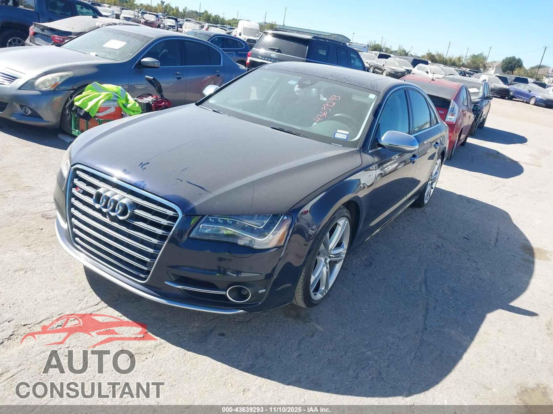 AUDI S8 2013 - WAUD2AFD7DN028475