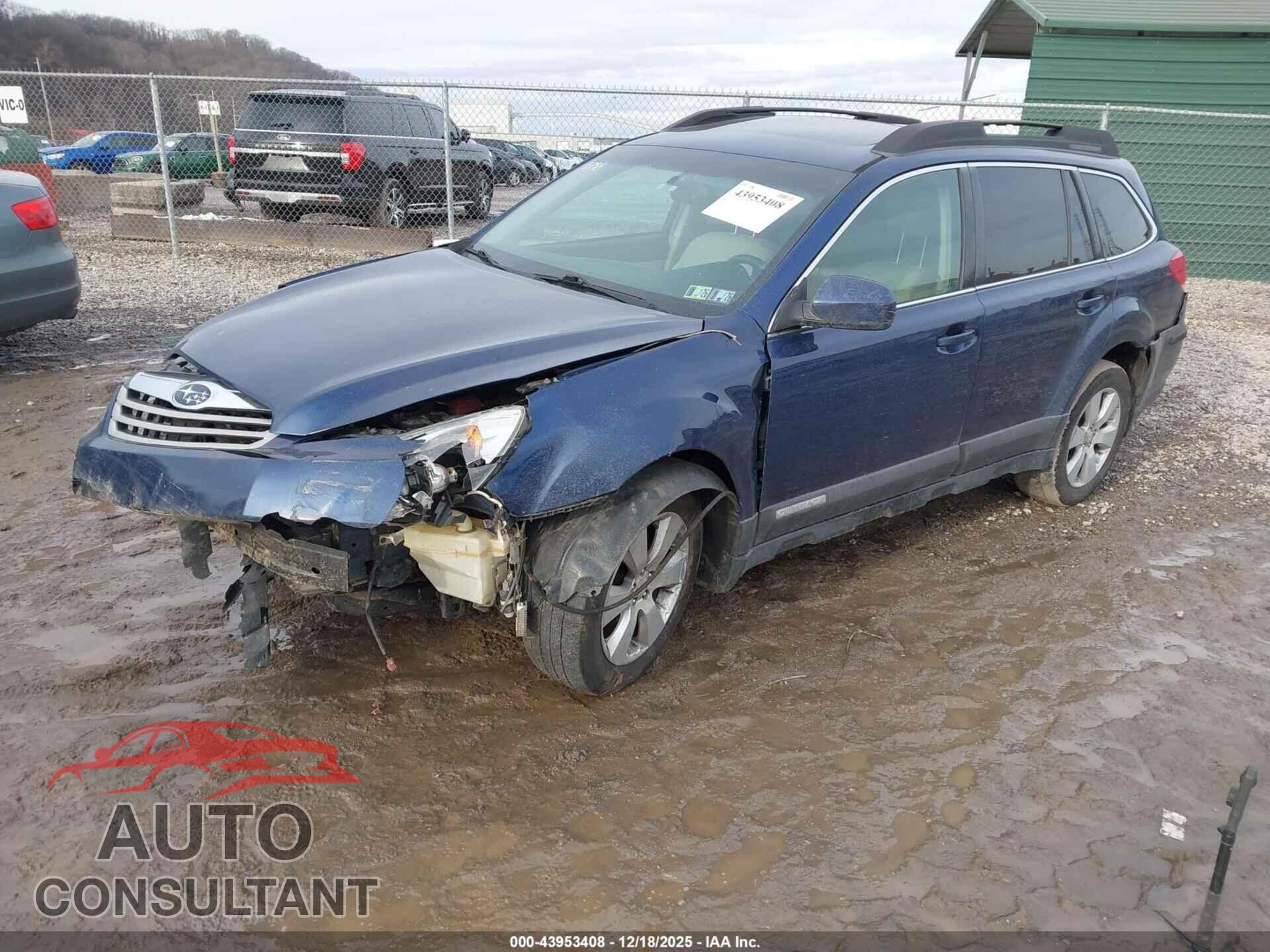 SUBARU OUTBACK 2010 - 4S4BRBLC3A3365798
