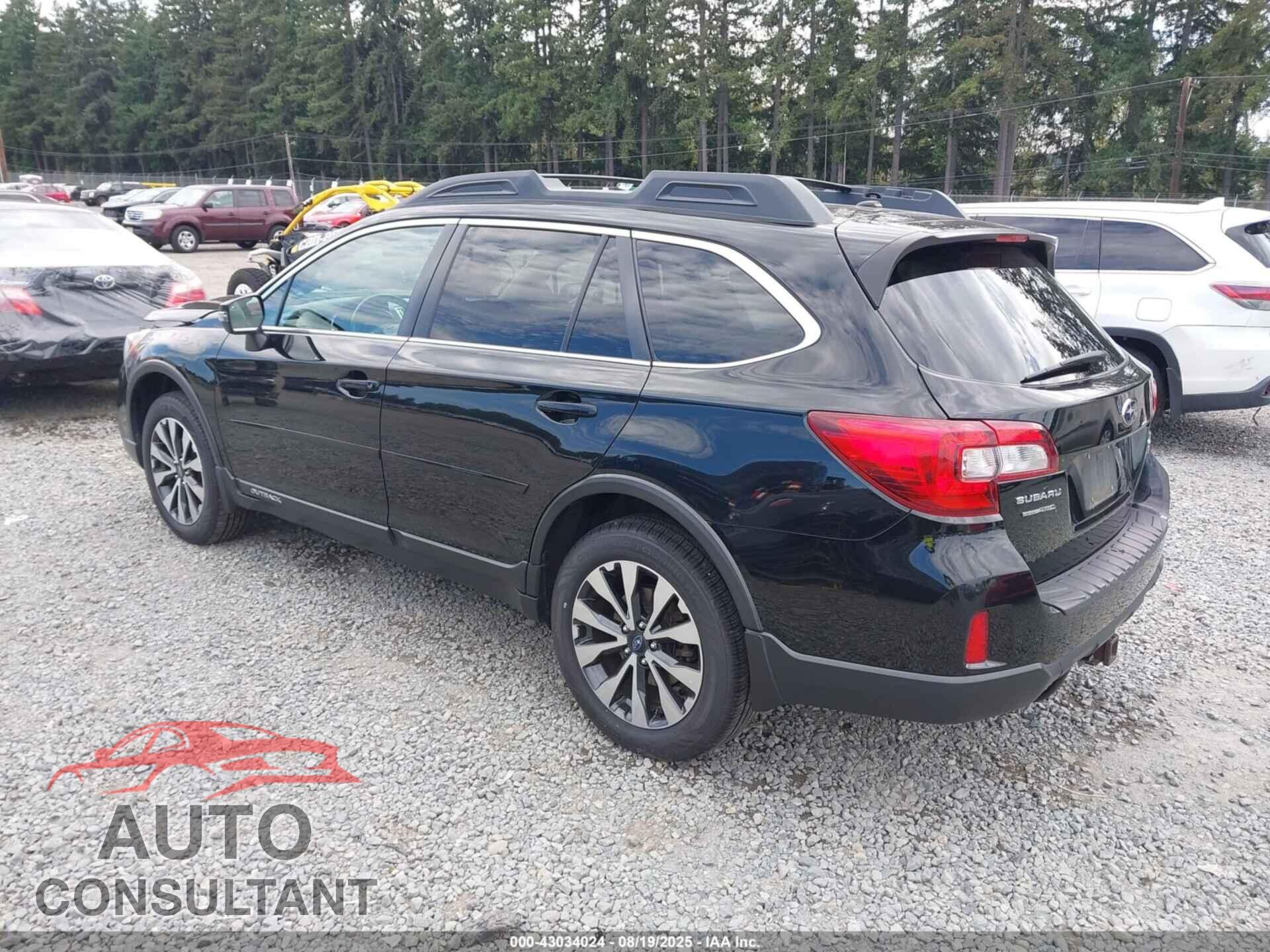 SUBARU OUTBACK 2015 - 4S4BSENC2F3273950