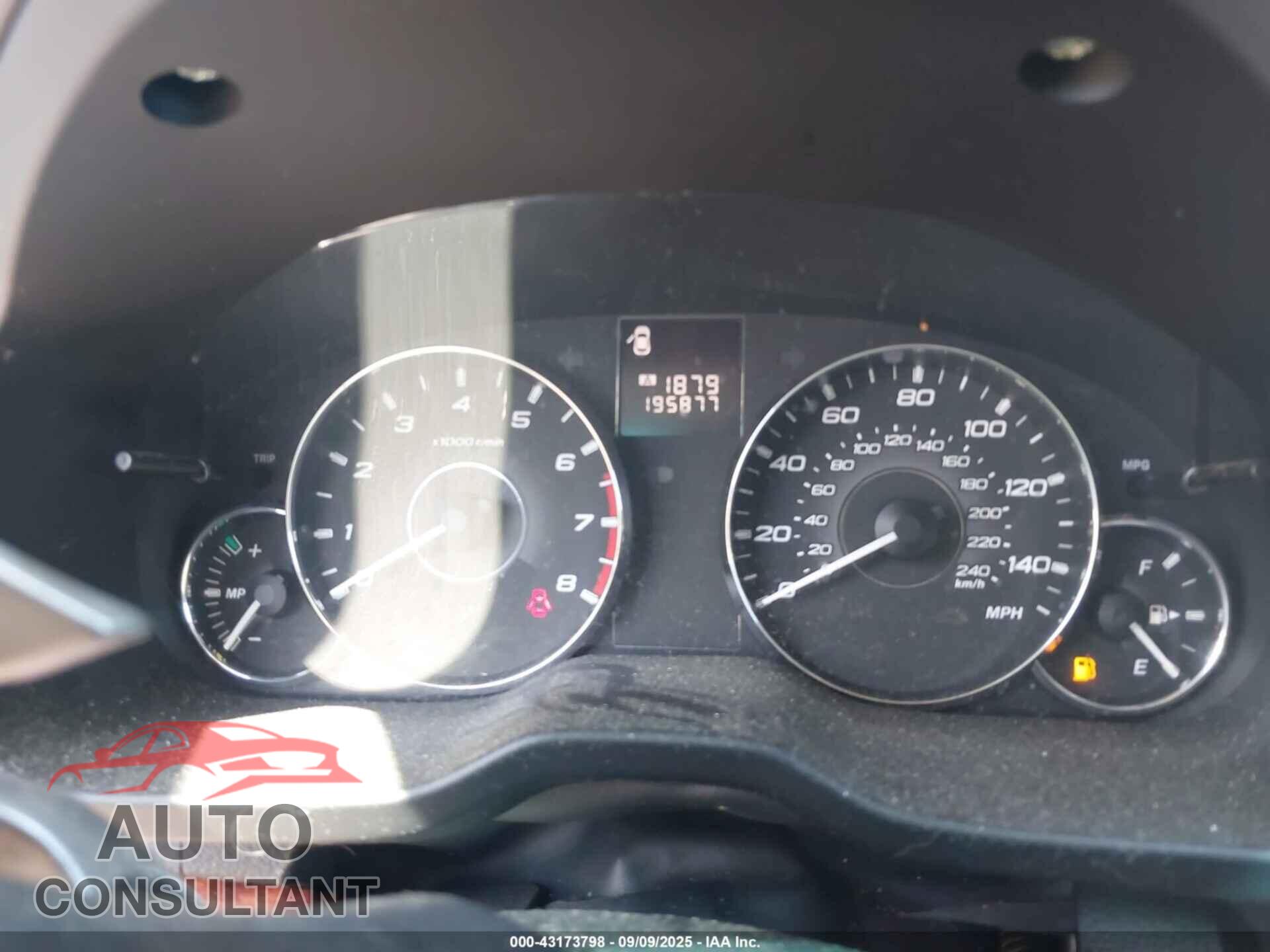 SUBARU OUTBACK 2011 - 4S4BRBLC7B3414129
