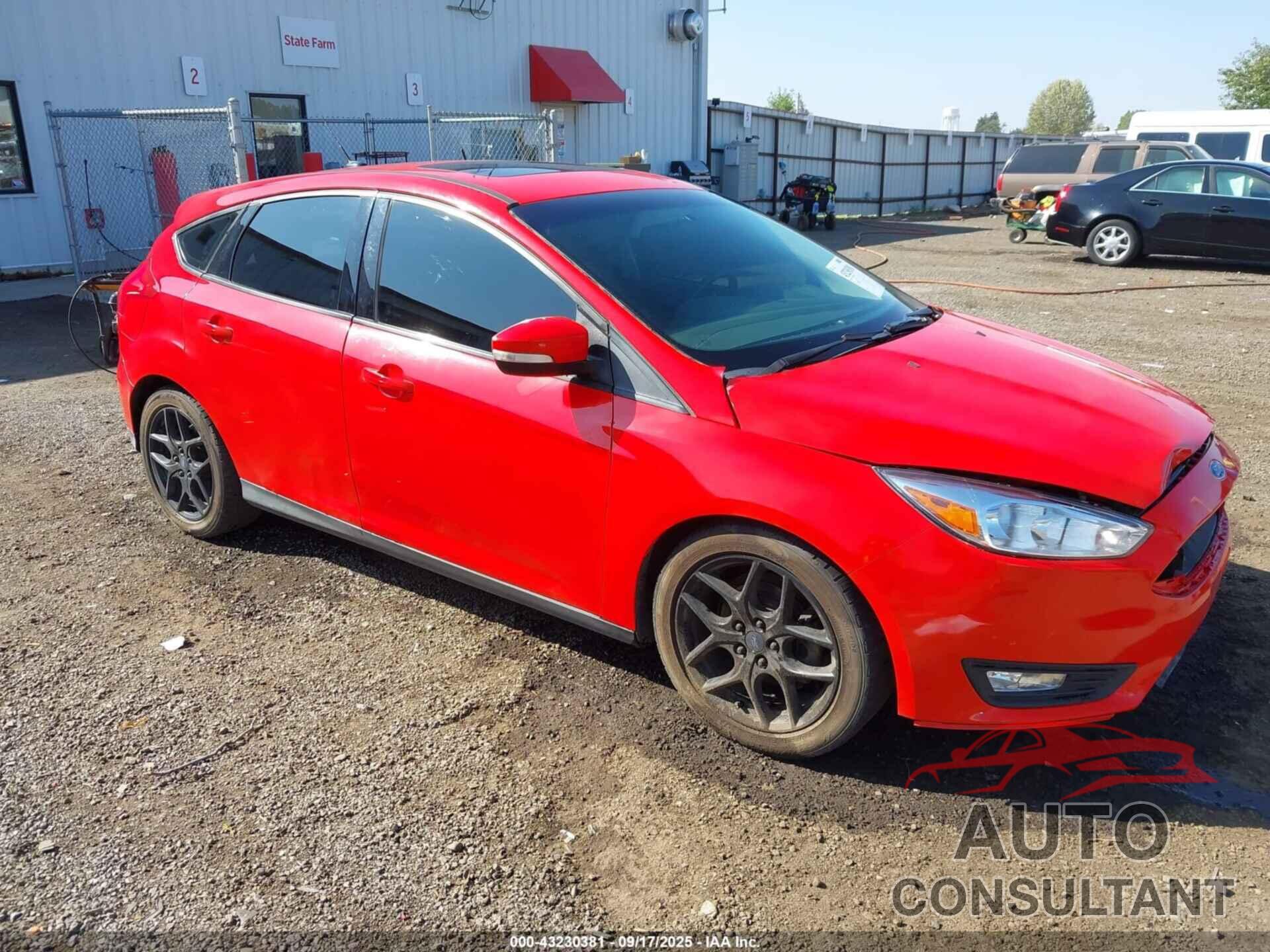 FORD FOCUS 2016 - 1FADP3K29GL307565