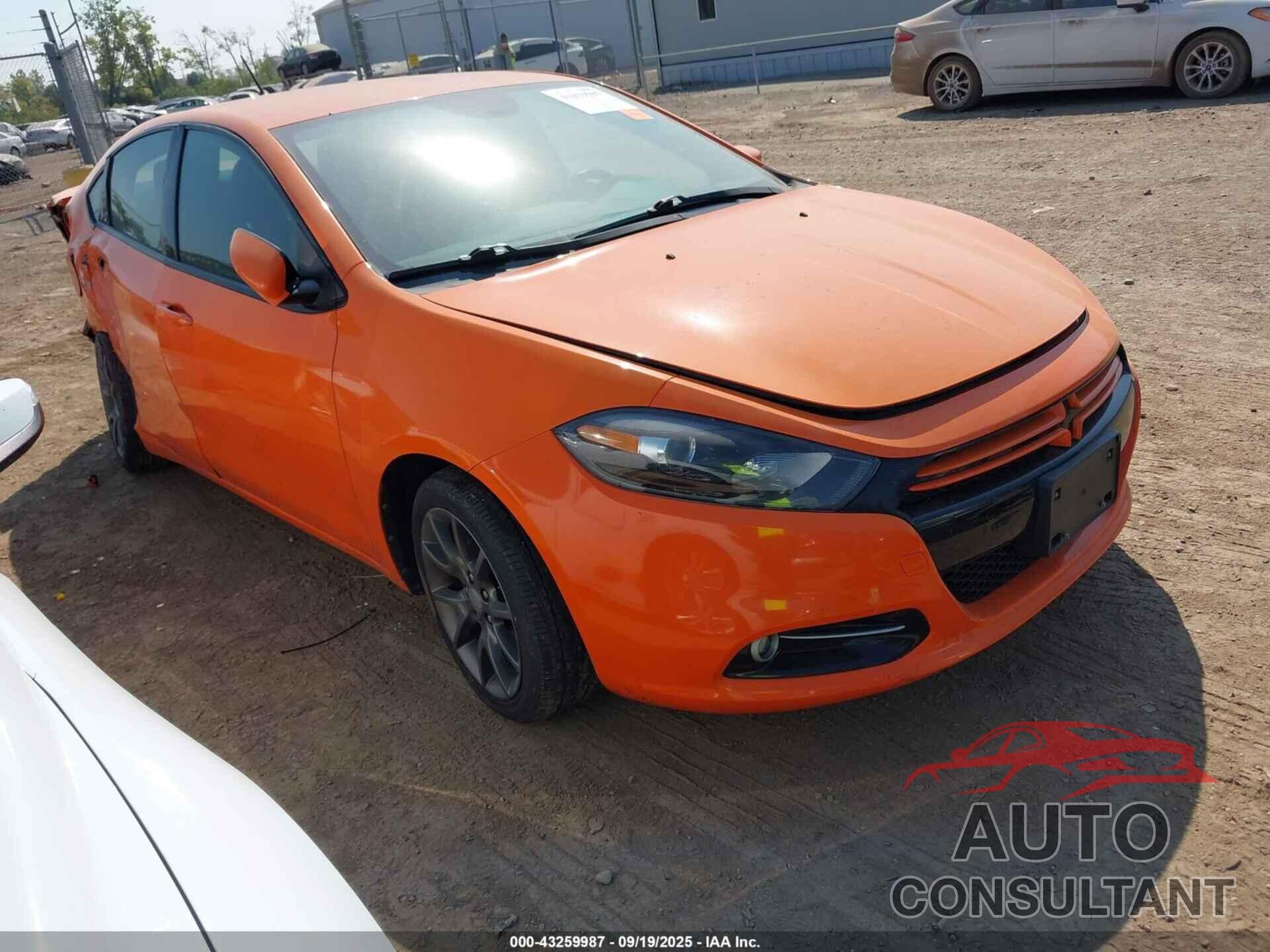 DODGE DART 2013 - 1C3CDFBAXDD171366