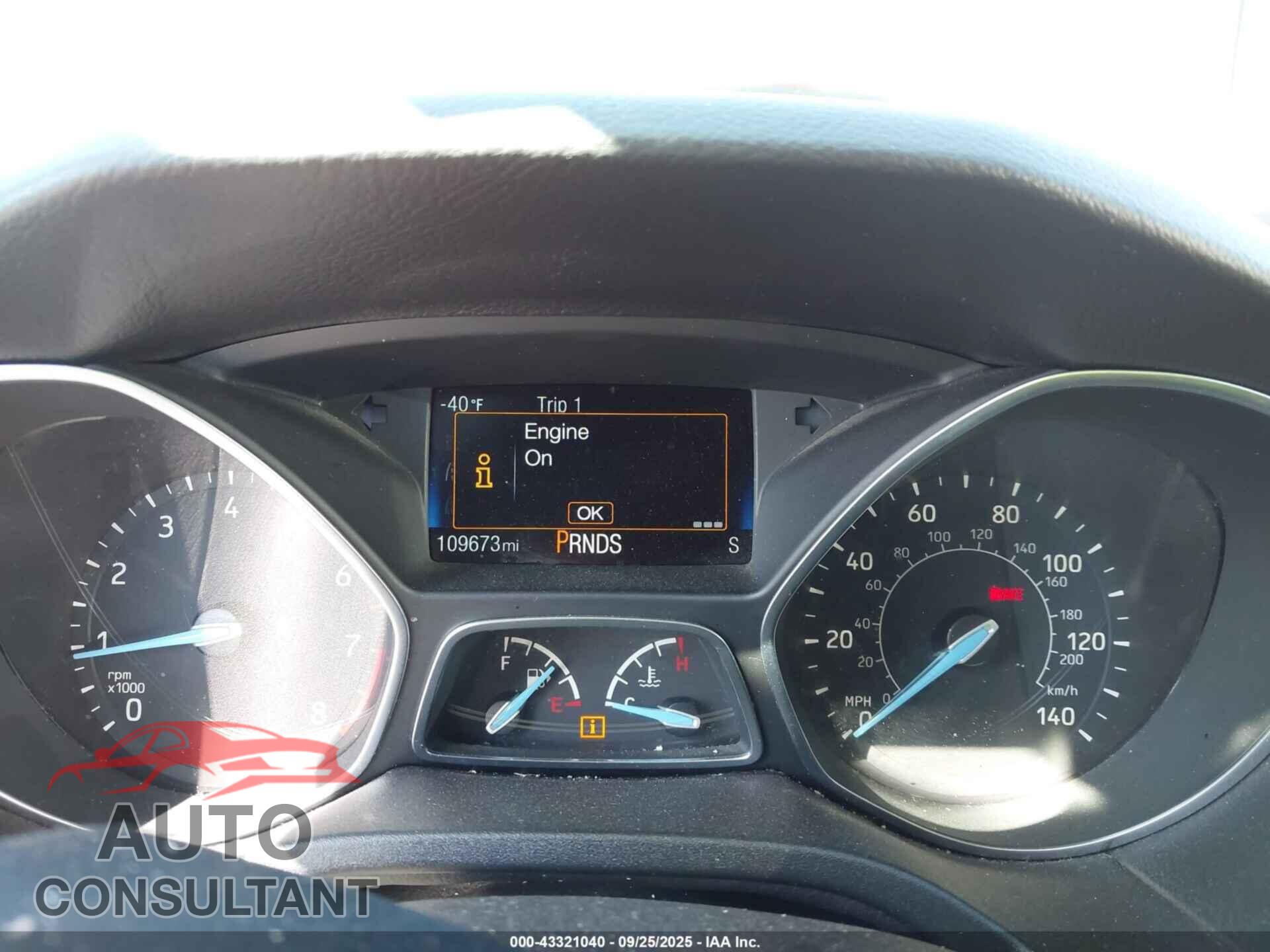 FORD FOCUS 2016 - 1FADP3F27GL225537