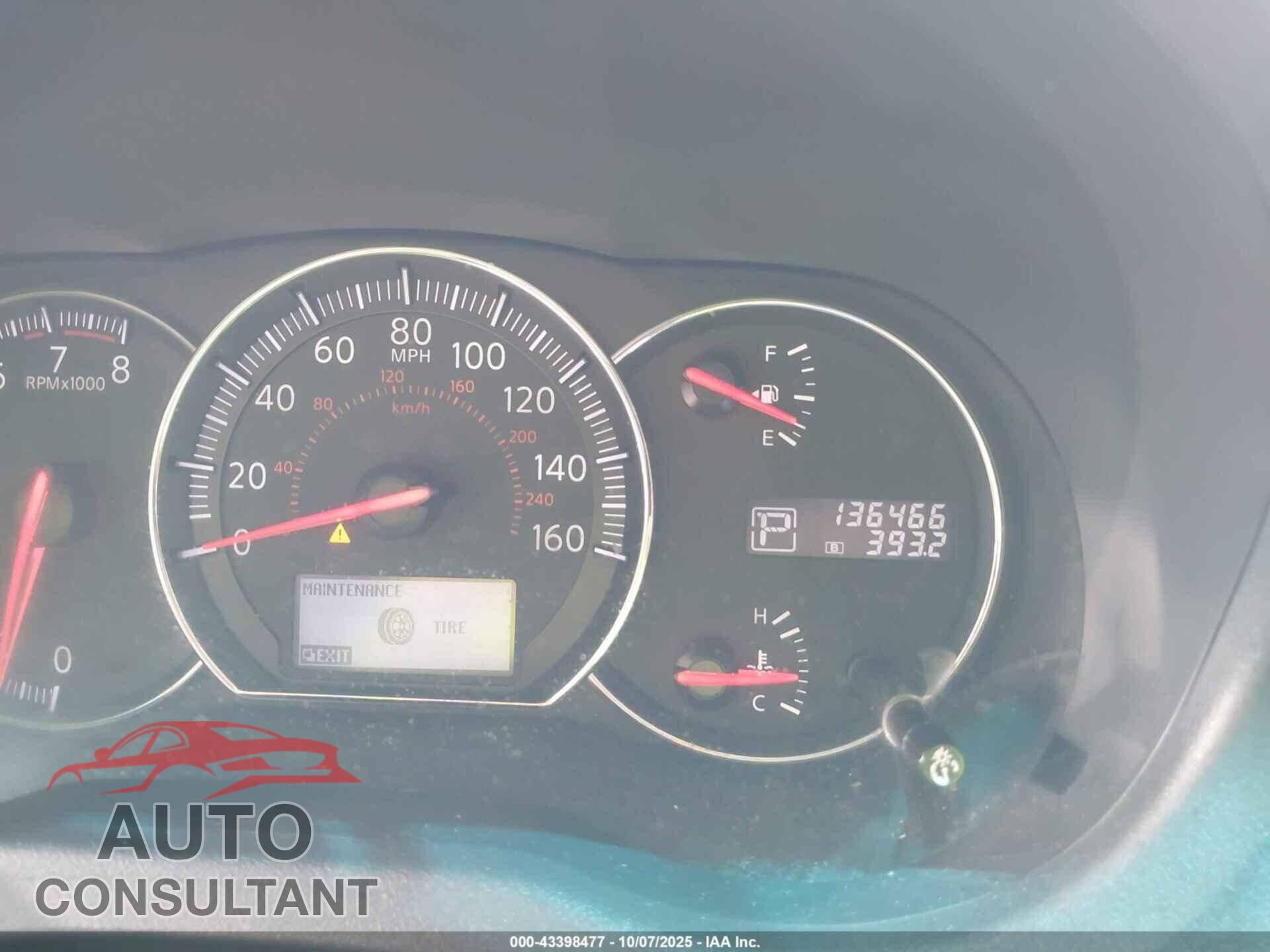 NISSAN MAXIMA 2013 - 1N4AA5AP1DC846514