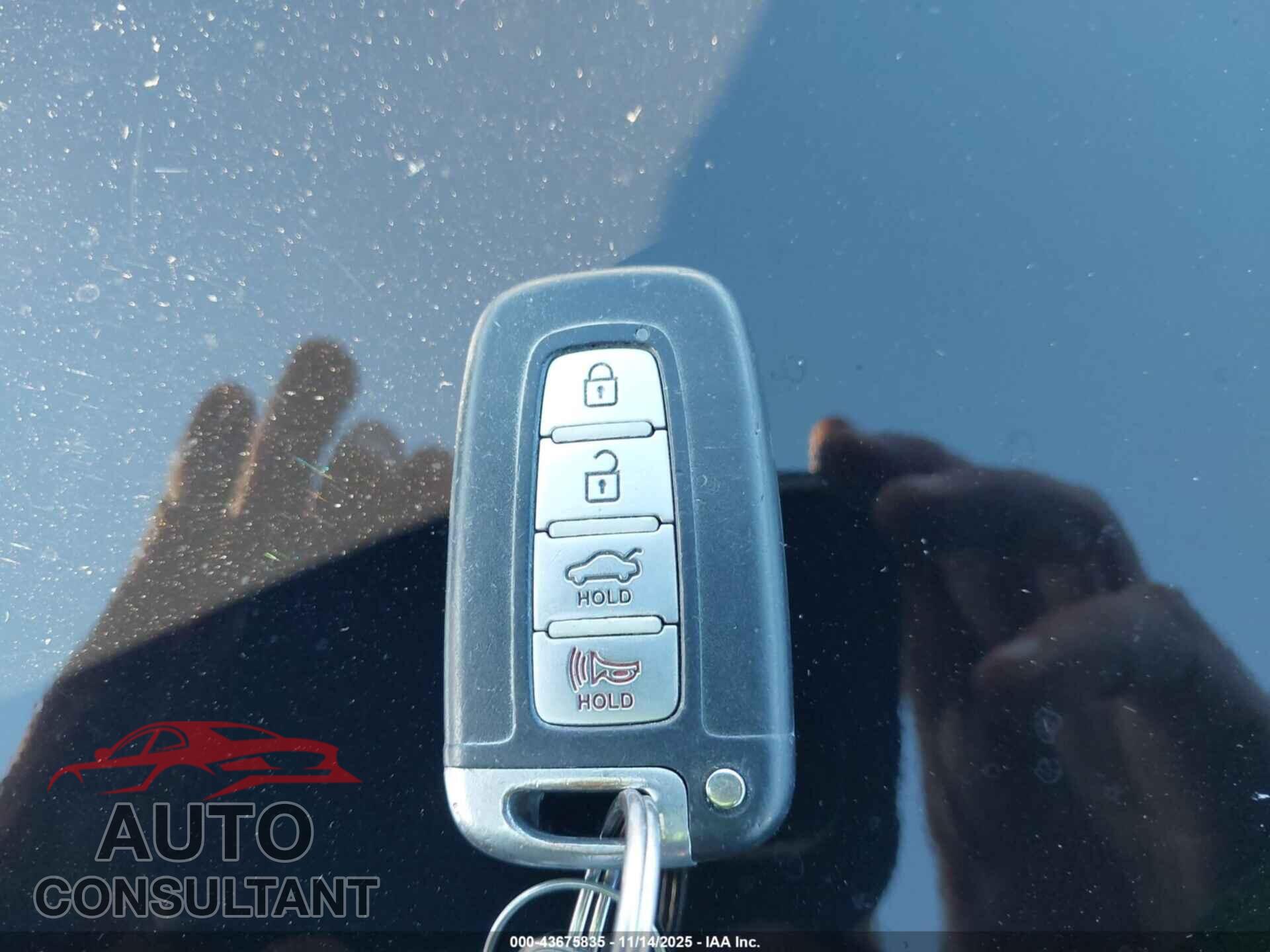 HYUNDAI SONATA 2012 - 5NPEC4AB3CH473600
