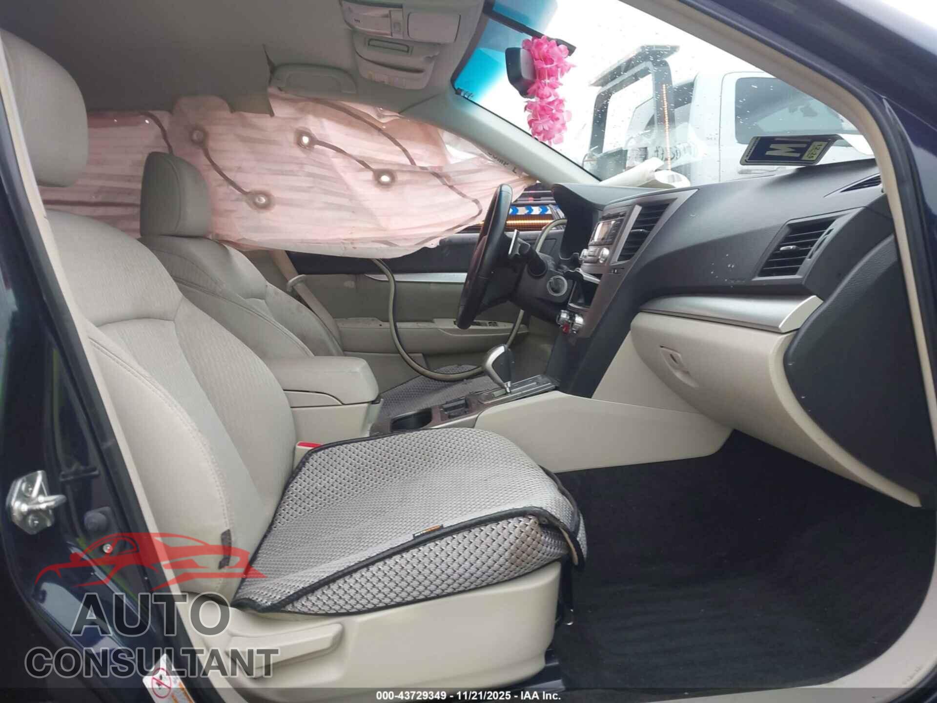 SUBARU OUTBACK 2012 - 4S4BRCCC5C3207875