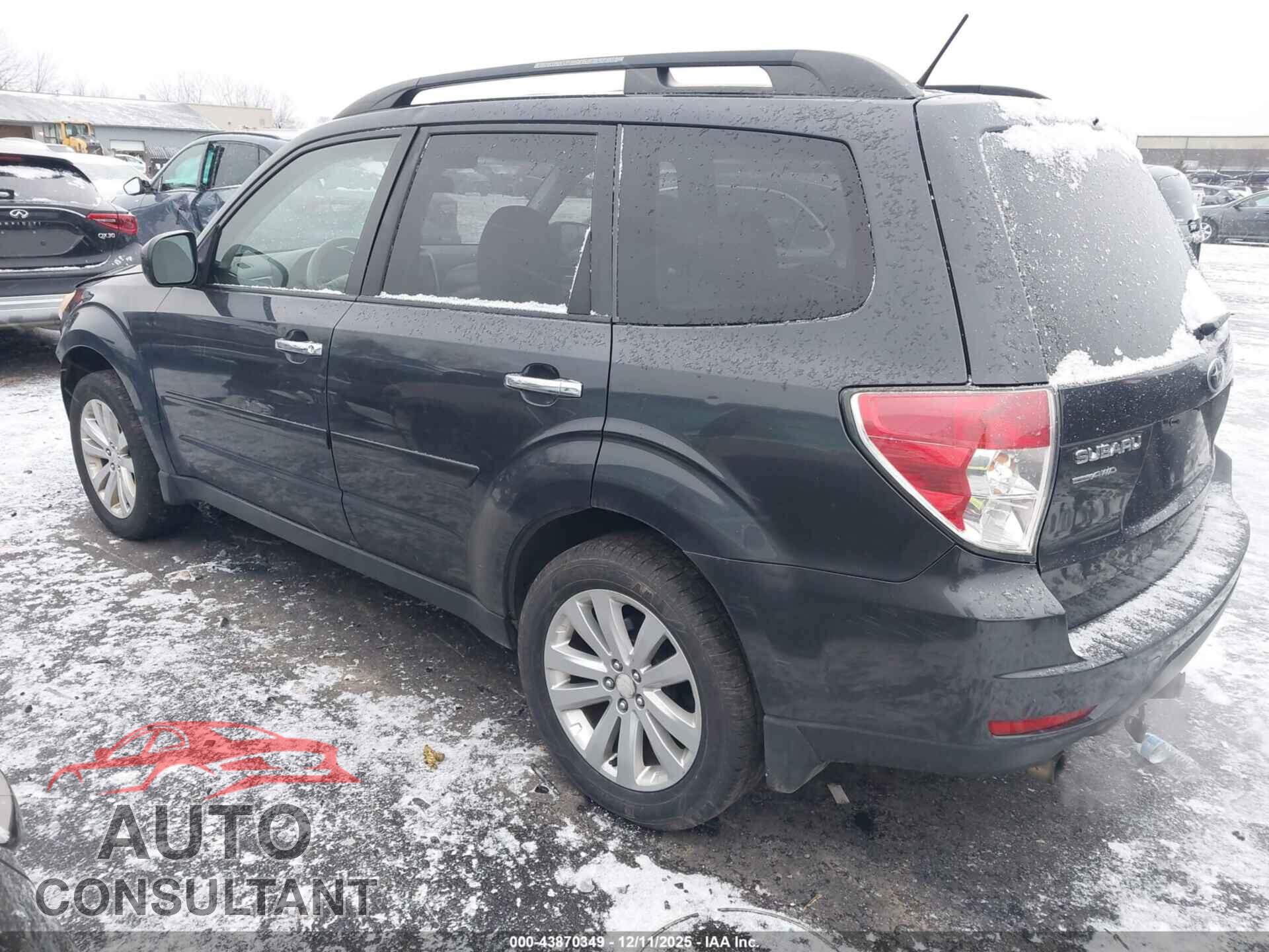 SUBARU FORESTER 2012 - JF2SHBCC5CH418287