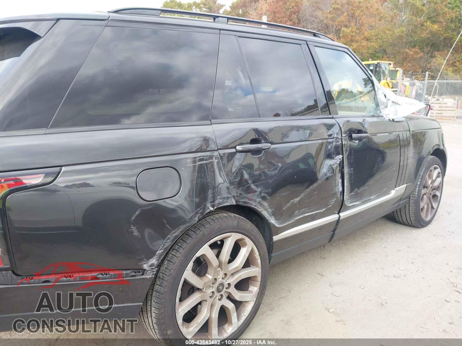 LAND ROVER RANGE ROVER 2013 - SALGS2EF0DA123842