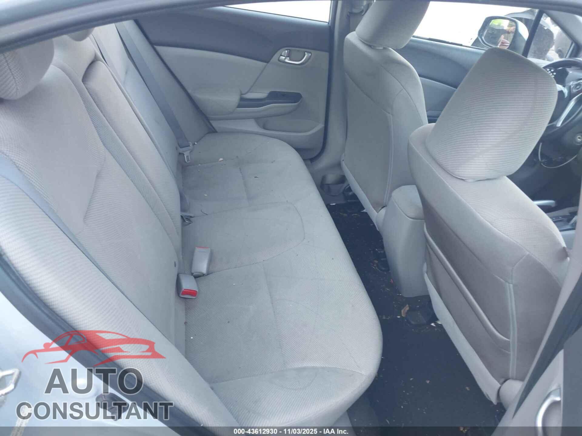 HONDA CIVIC 2012 - 19XFB2F80CE336031