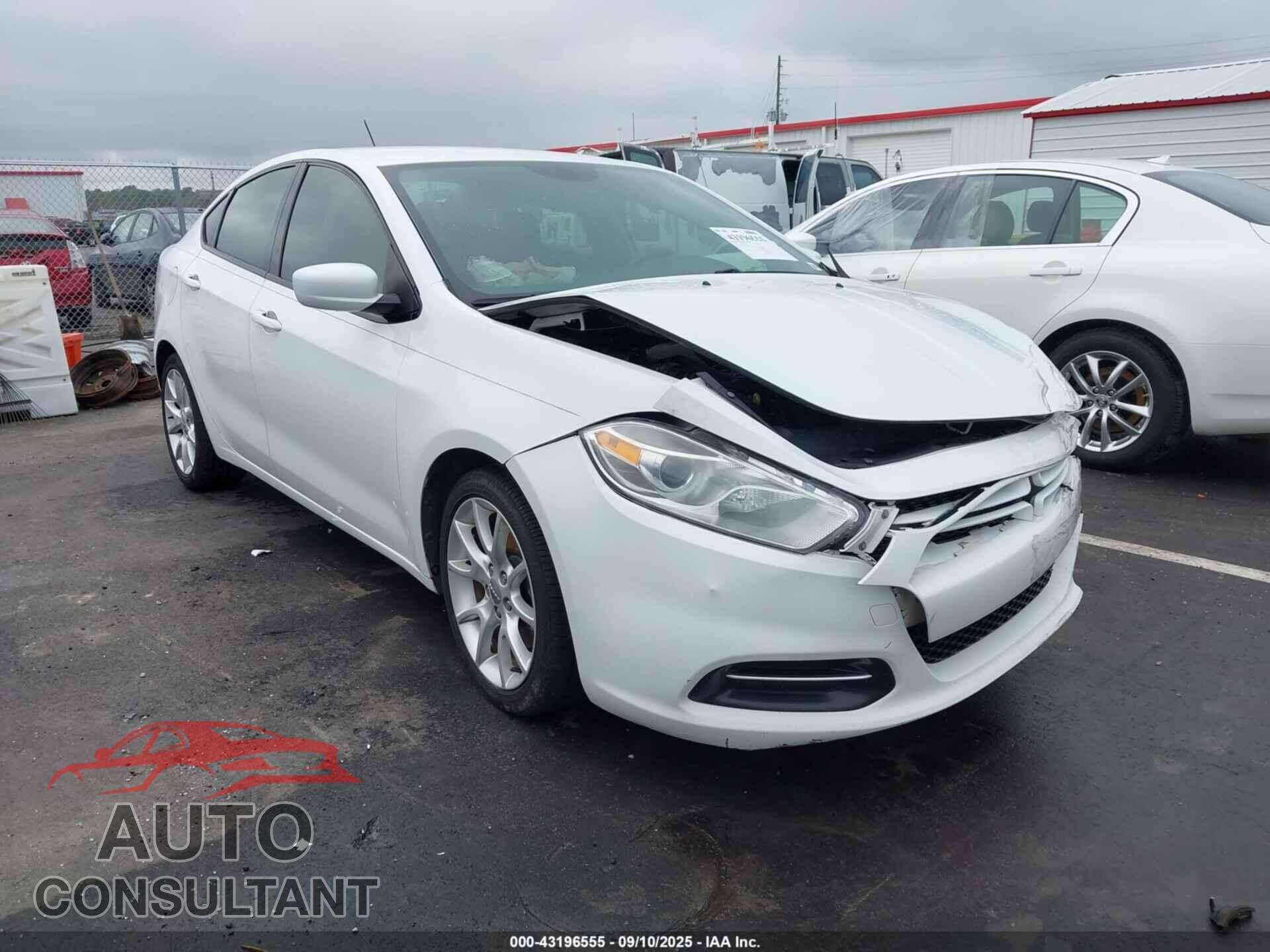 DODGE DART 2013 - 1C3CDFBA7DD178775