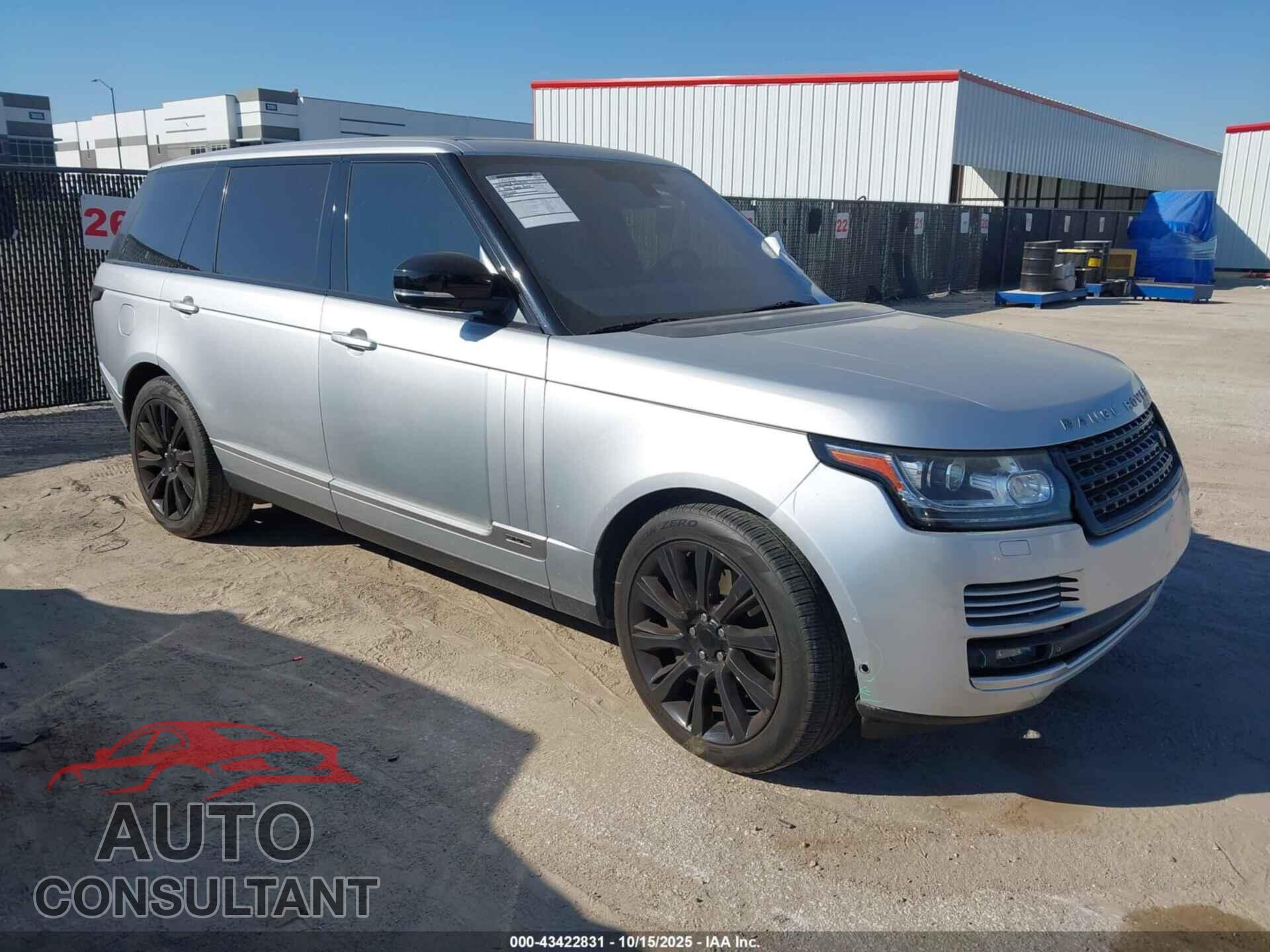 LAND ROVER RANGE ROVER 2015 - SALGS3TF7FA198422