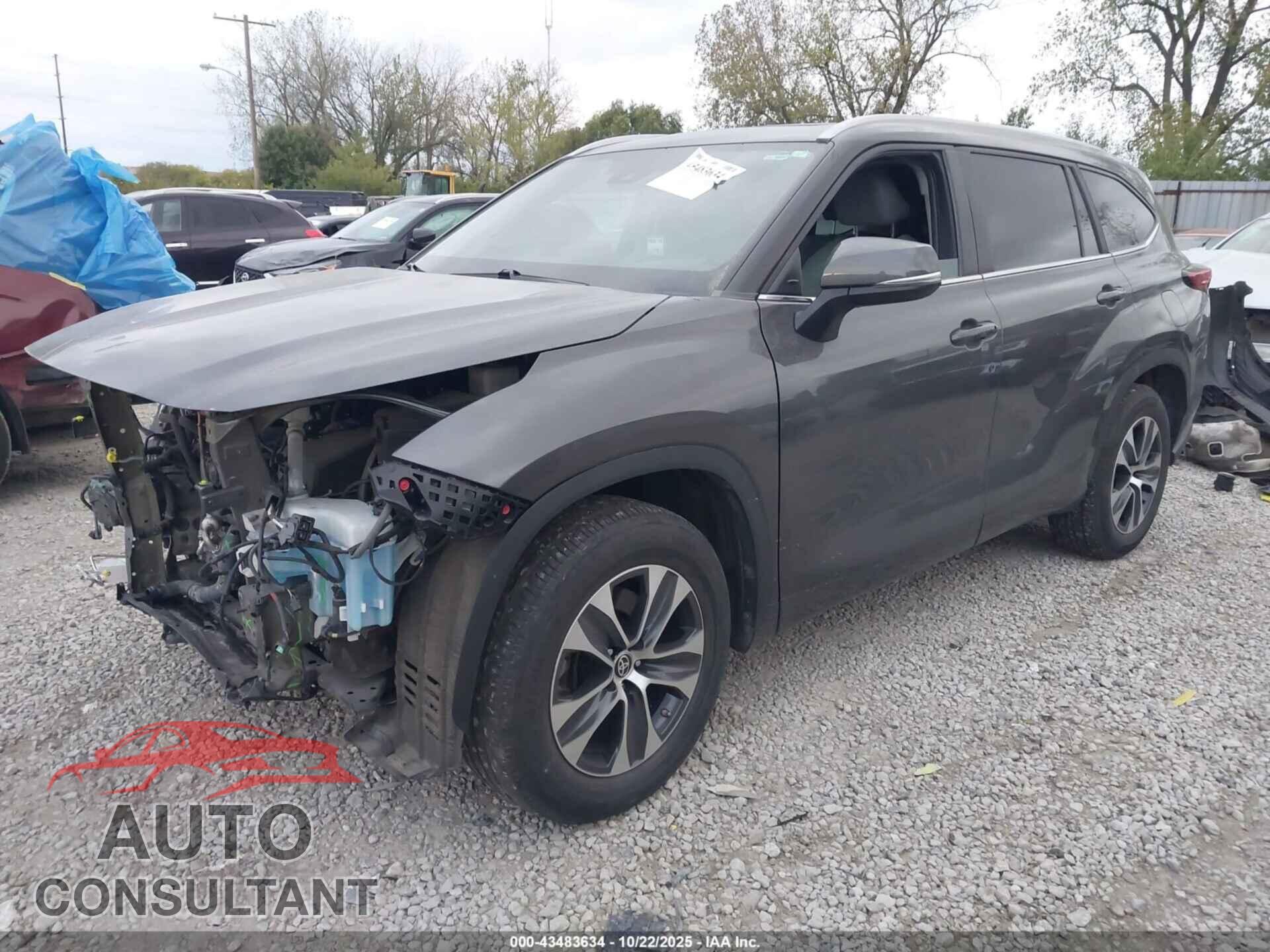 TOYOTA HIGHLANDER 2023 - 5TDKDRAH8PS030862