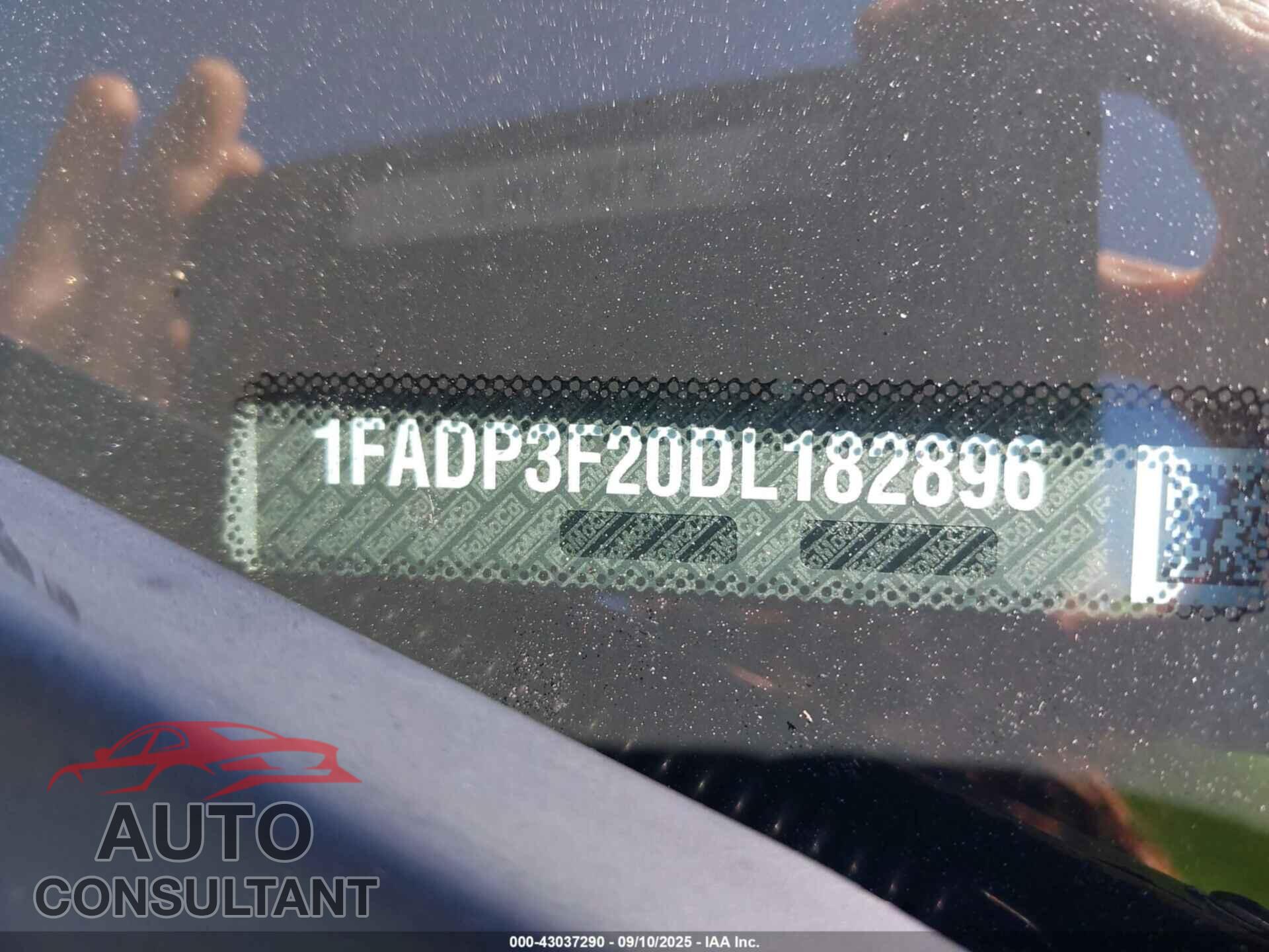 FORD FOCUS 2013 - 1FADP3F20DL182896