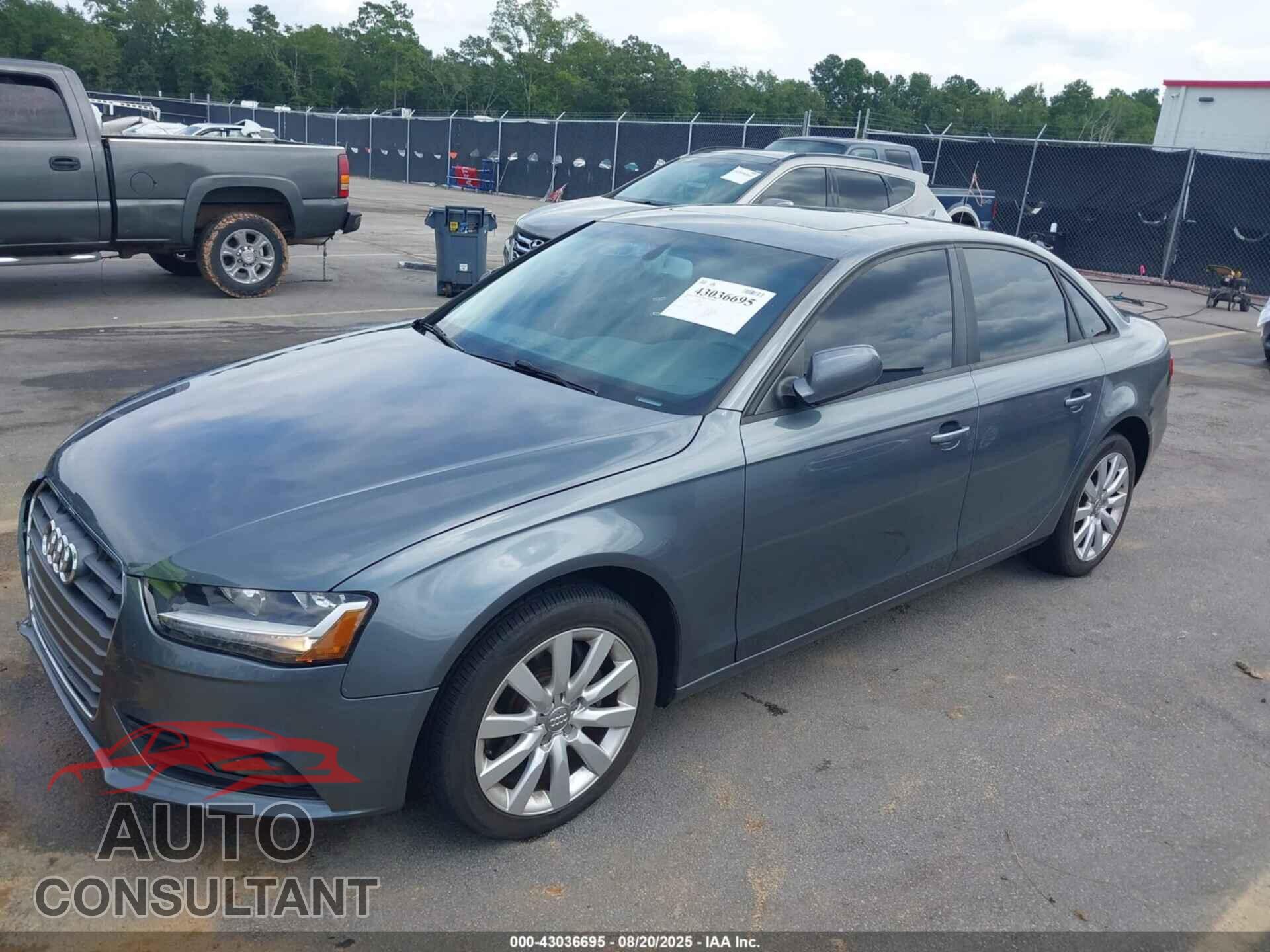 AUDI A4 2013 - WAUBFAFL3DN042182