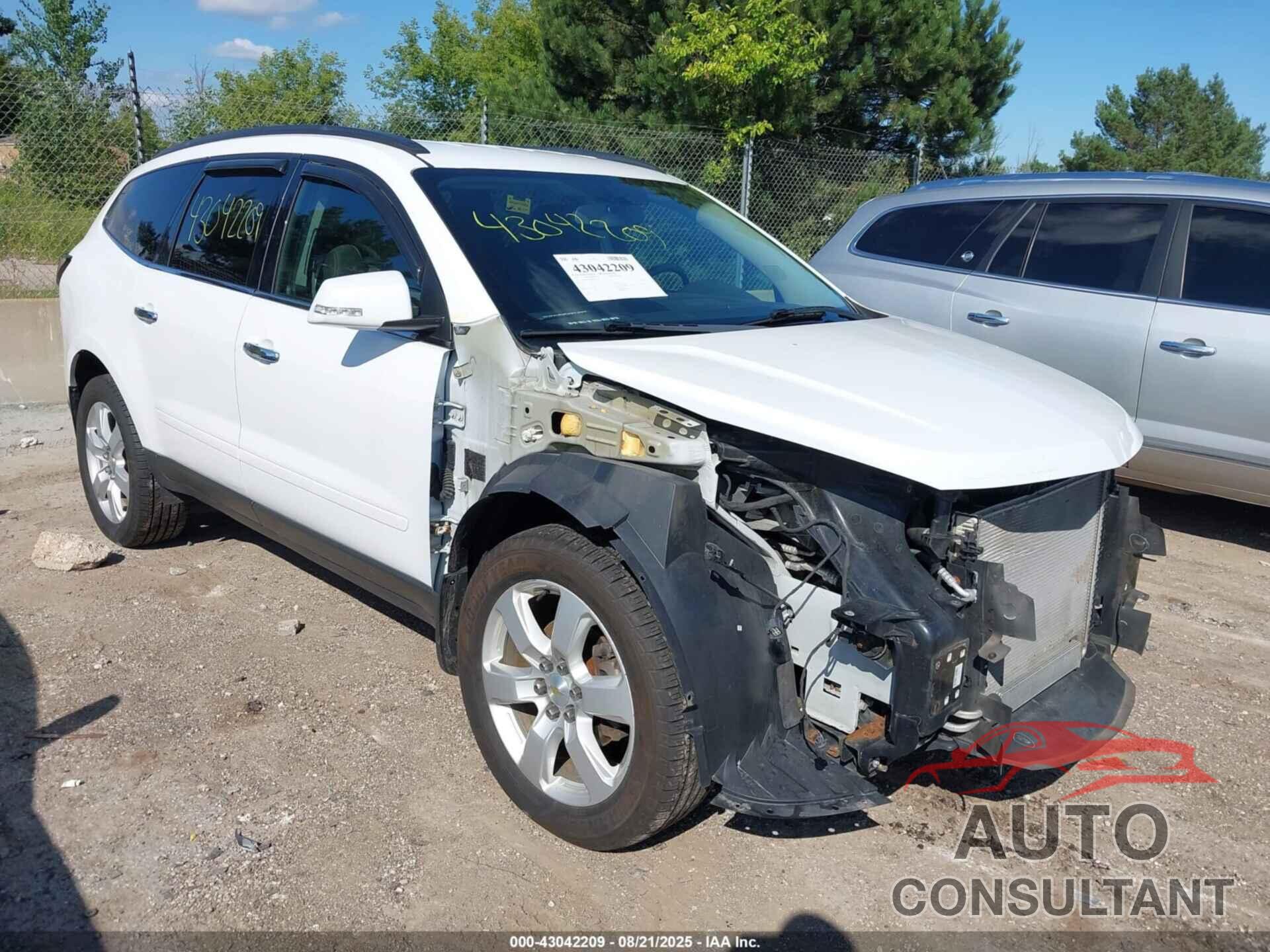 CHEVROLET TRAVERSE 2017 - 1GNKRGKD8HJ127969
