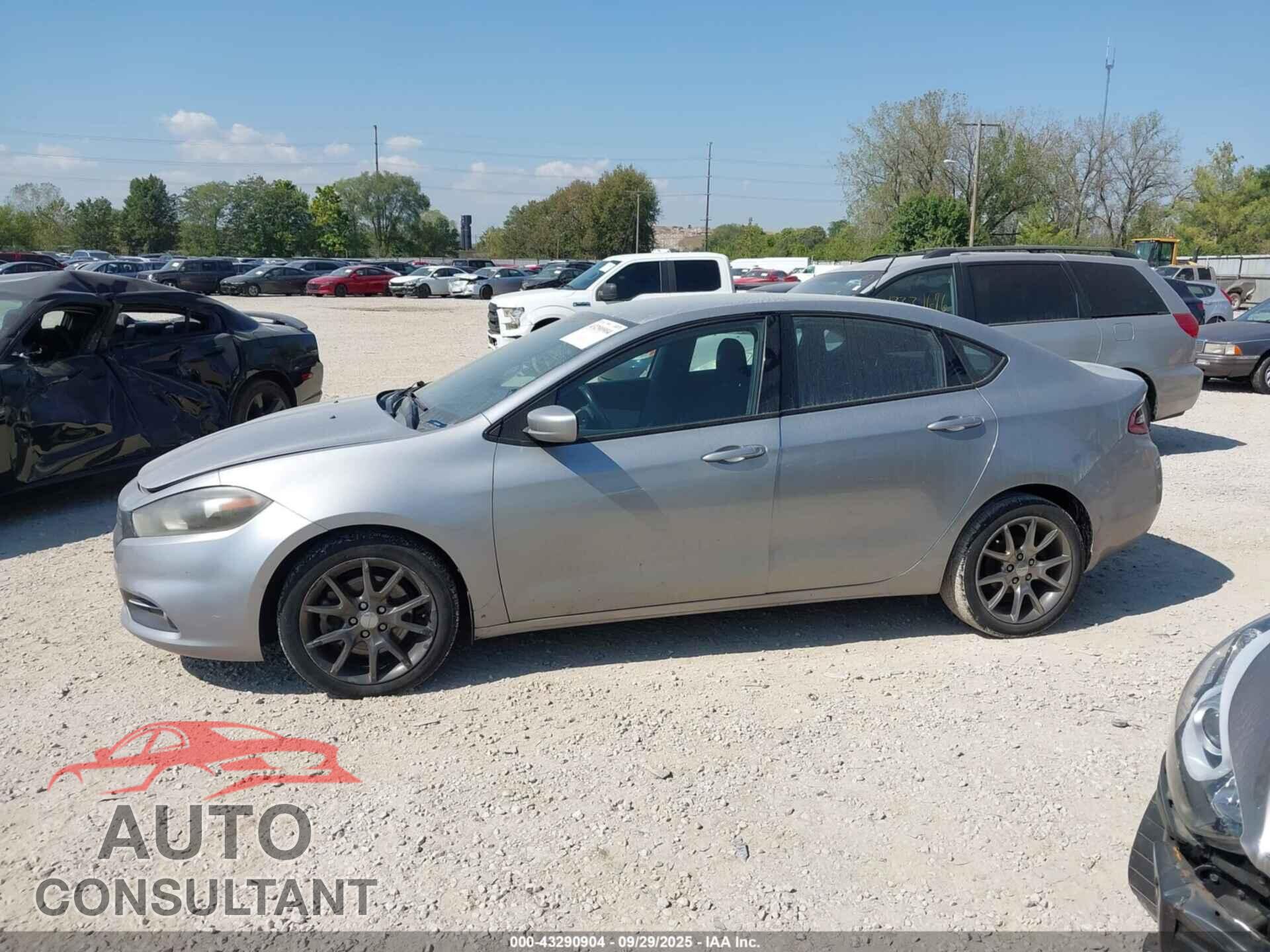 DODGE DART 2014 - 1C3CDFBB6ED909688