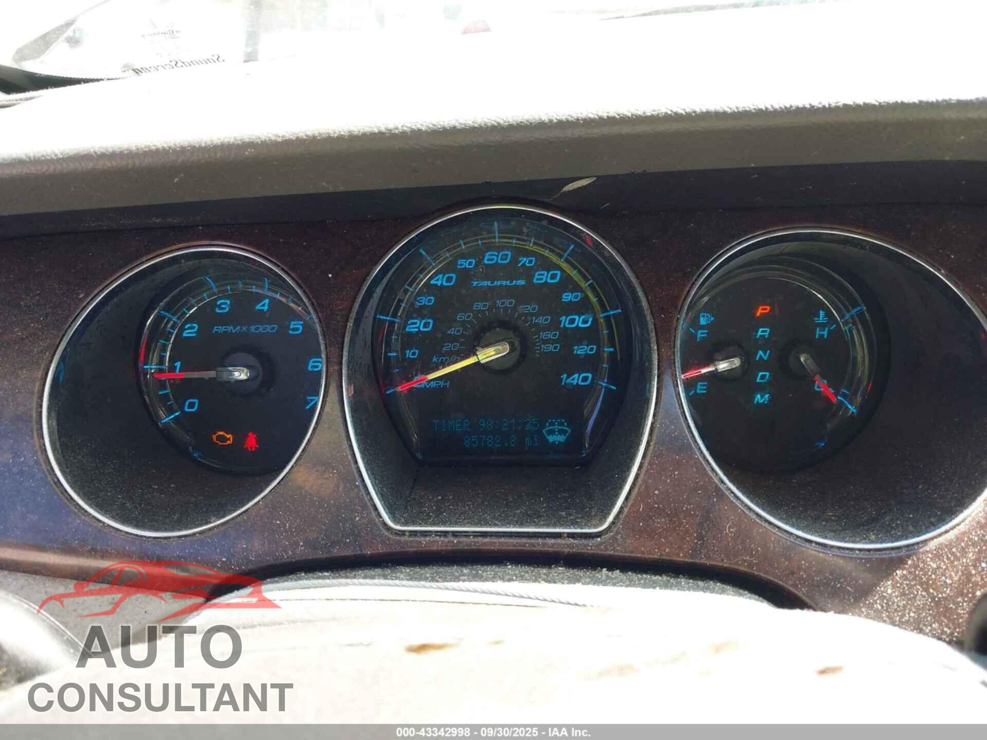 FORD TAURUS 2010 - 1FAHP2EW2AG129993