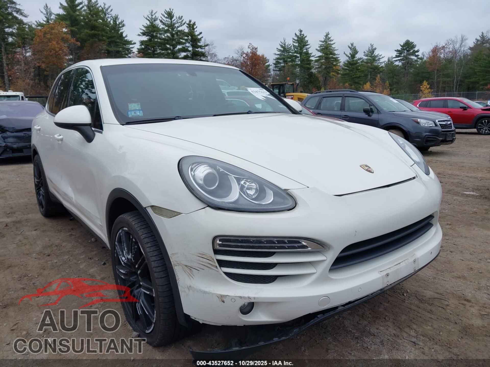 PORSCHE CAYENNE 2011 - WP1AA2A29BLA04349