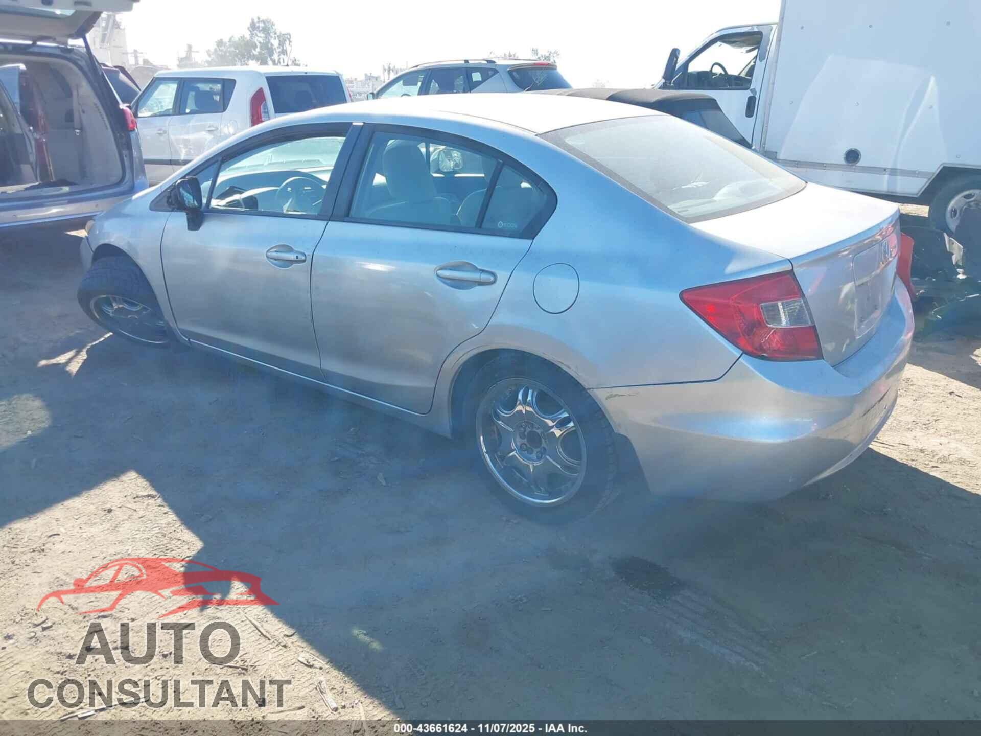 HONDA CIVIC 2012 - 19XFB2F57CE048335