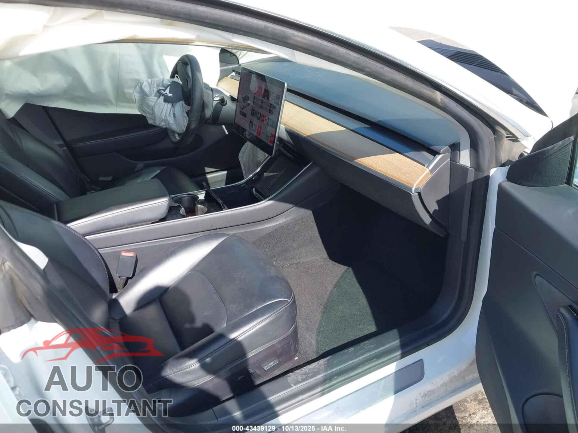TESLA MODEL 3 2019 - 5YJ3E1EA2KF484084