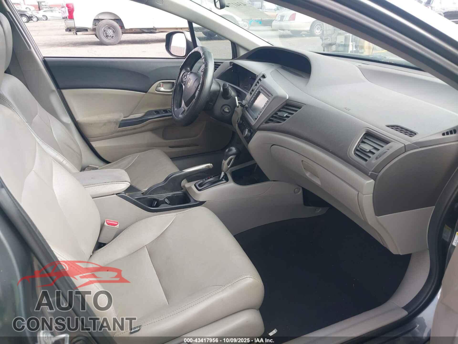 HONDA CIVIC 2012 - 19XFB5F53CE001224