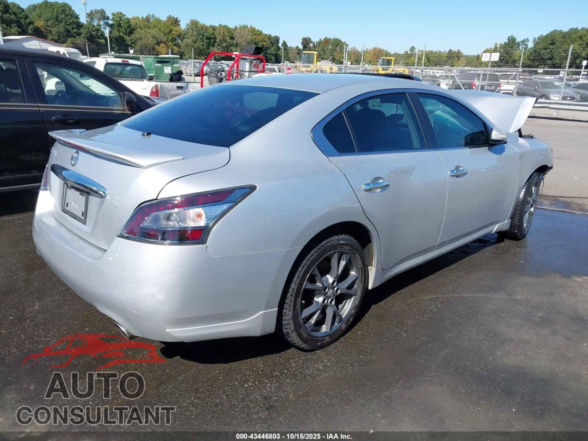 NISSAN MAXIMA 2012 - 1N4AA5AP1CC837990