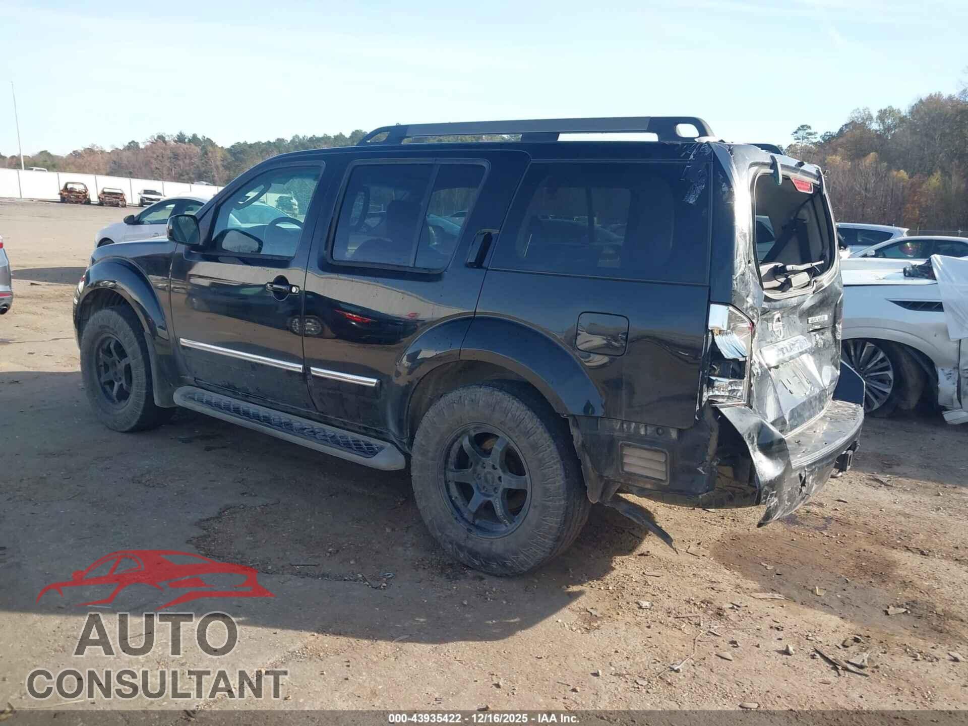 NISSAN PATHFINDER 2011 - 5N1AR1NB7BC606595