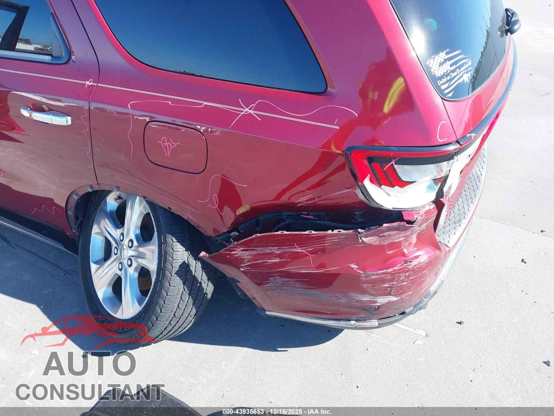 DODGE DURANGO 2015 - 1C4RDHAG3FC709065