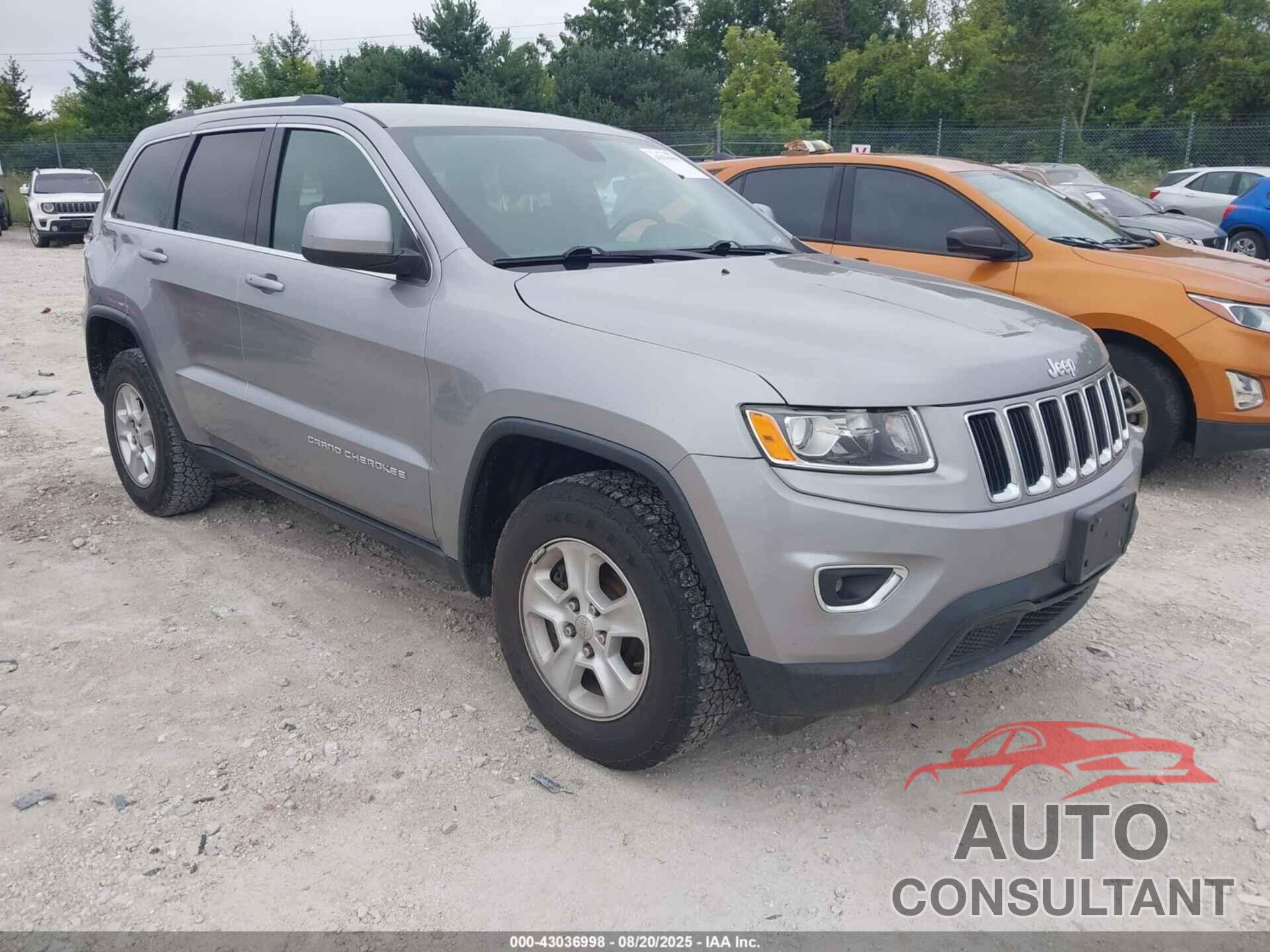JEEP GRAND CHEROKEE 2016 - 1C4RJFAG1GC478116