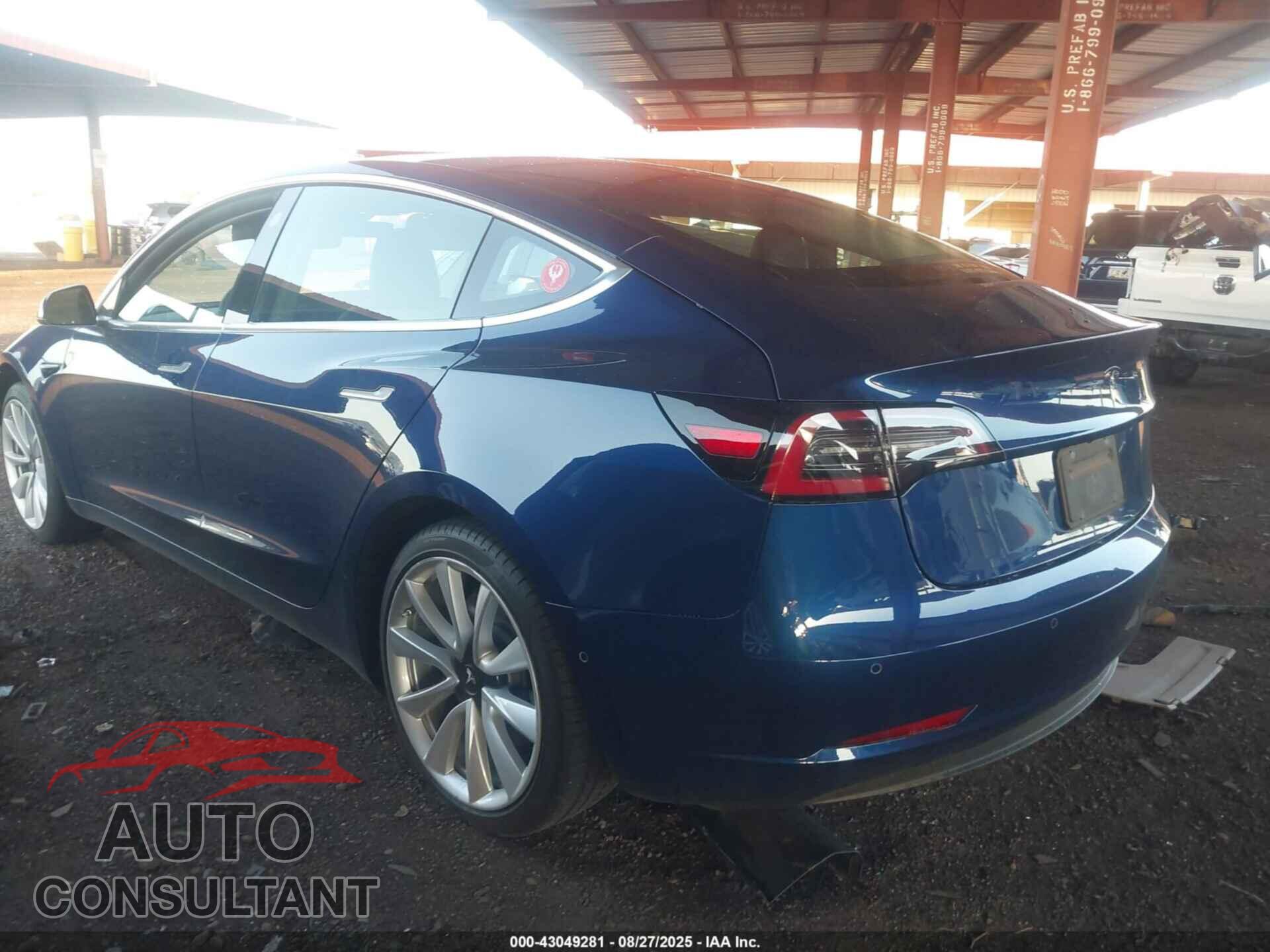 TESLA MODEL 3 2019 - 5YJ3E1EA1KF428475