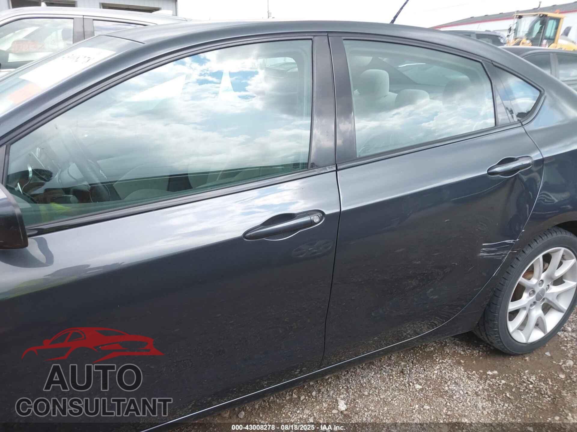 DODGE DART 2013 - 1C3CDFBA7DD321157