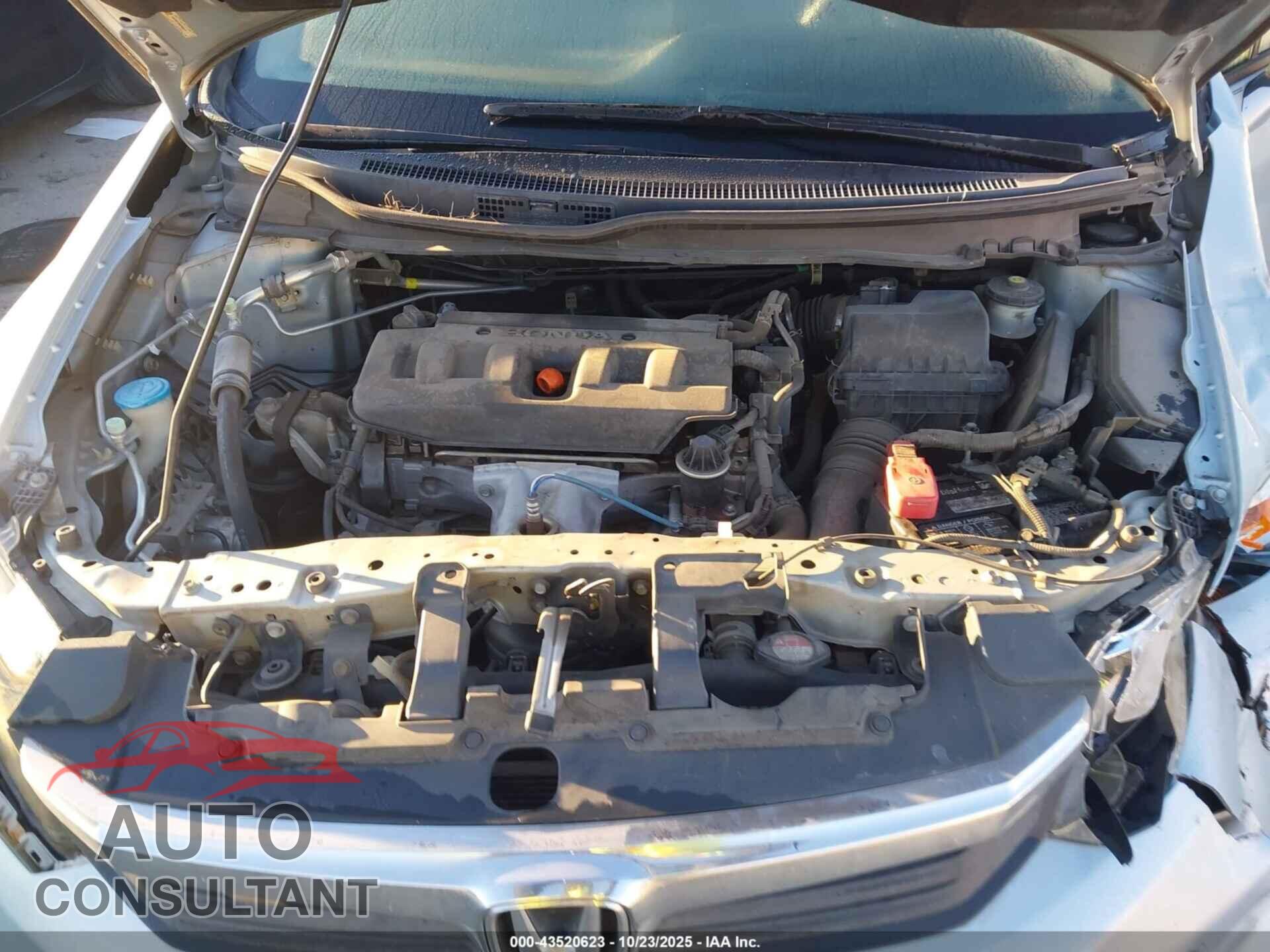 HONDA CIVIC 2012 - 19XFB2F59CE080011