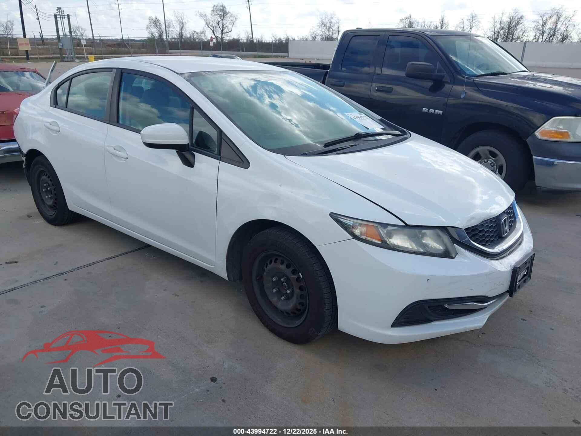 HONDA CIVIC 2014 - 19XFB2F5XEE204967