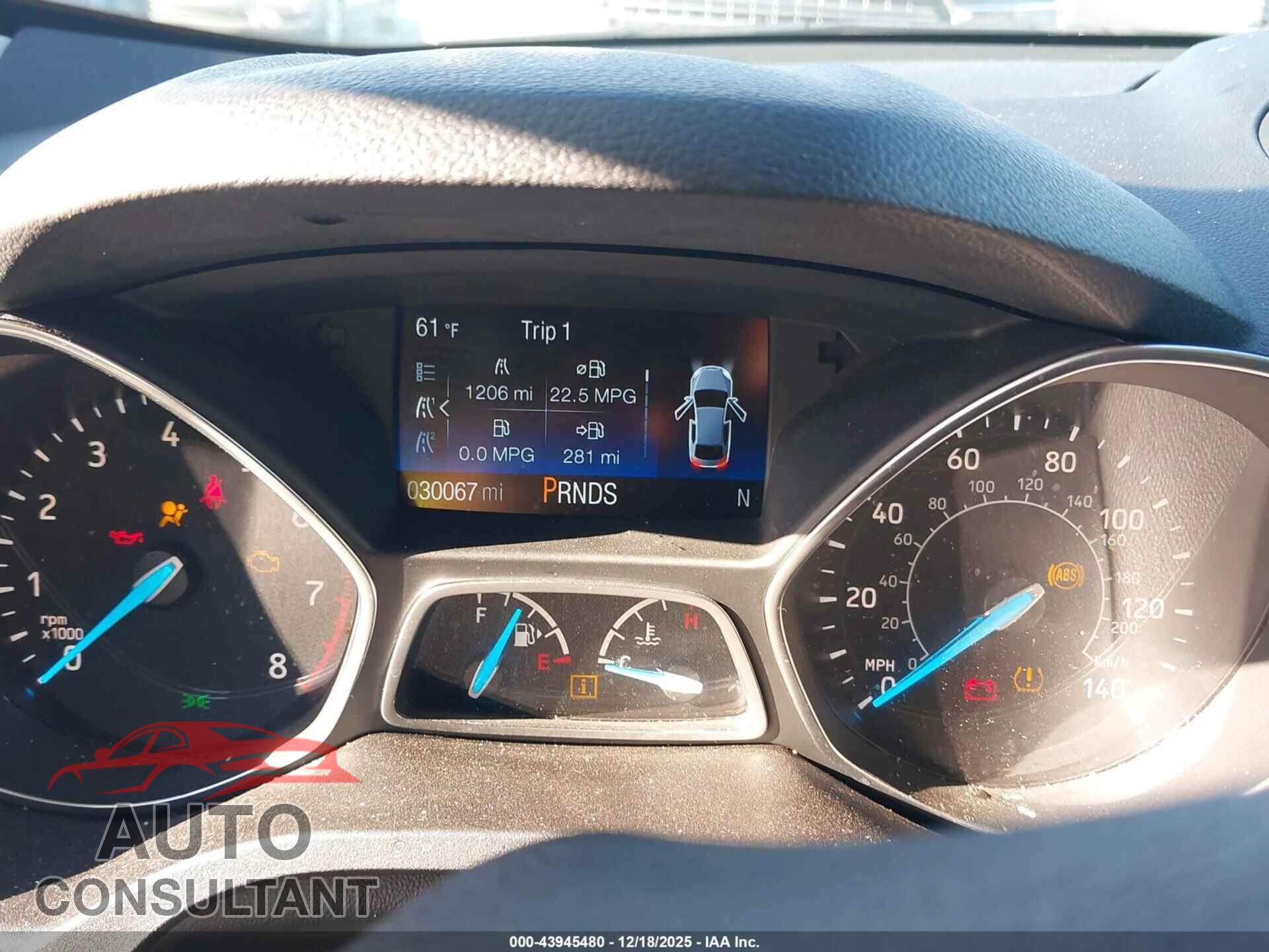 FORD ESCAPE 2019 - 1FMCU0F77KUB00965